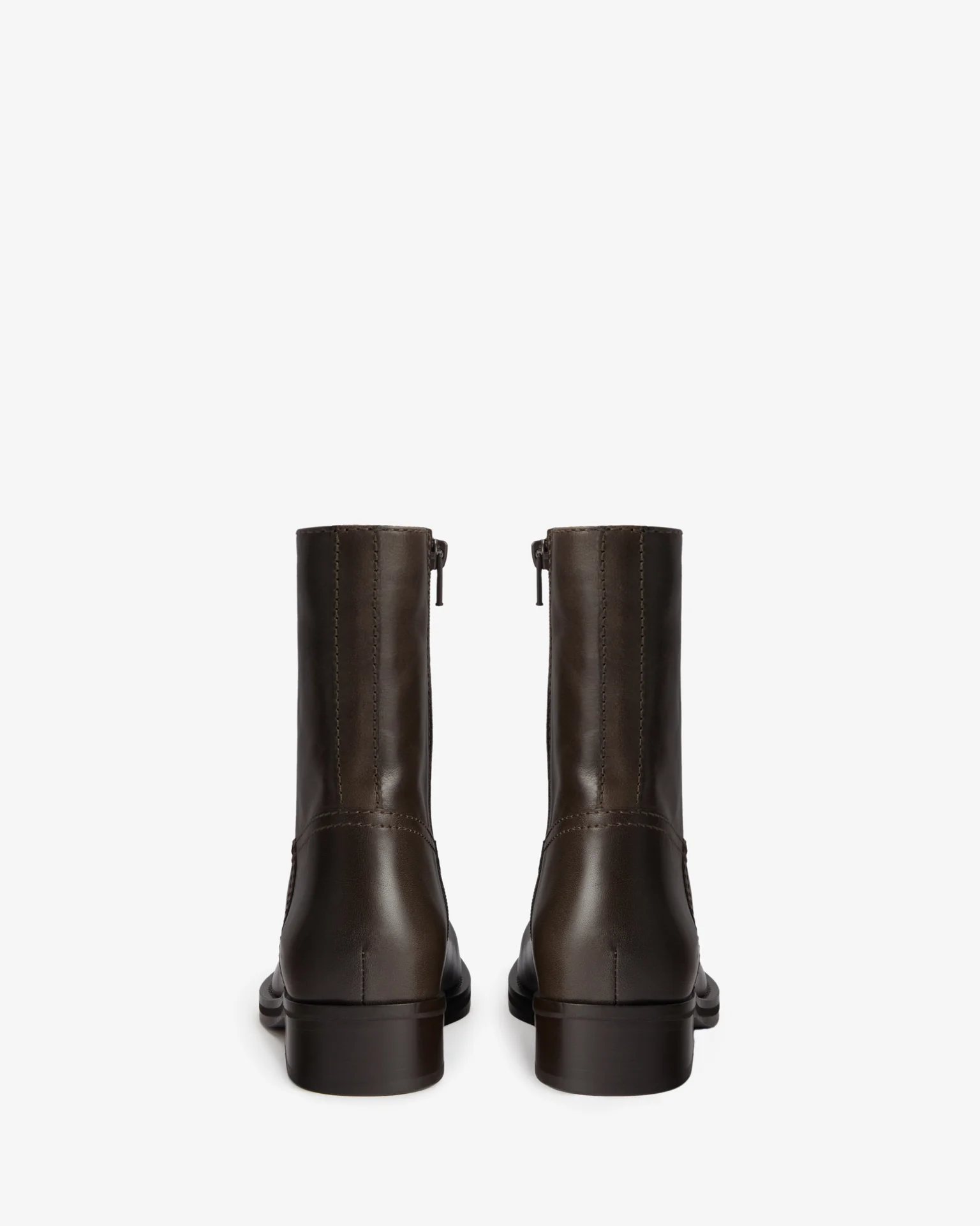 Daryl Ankle Boot in Mocha Leather - Image 4