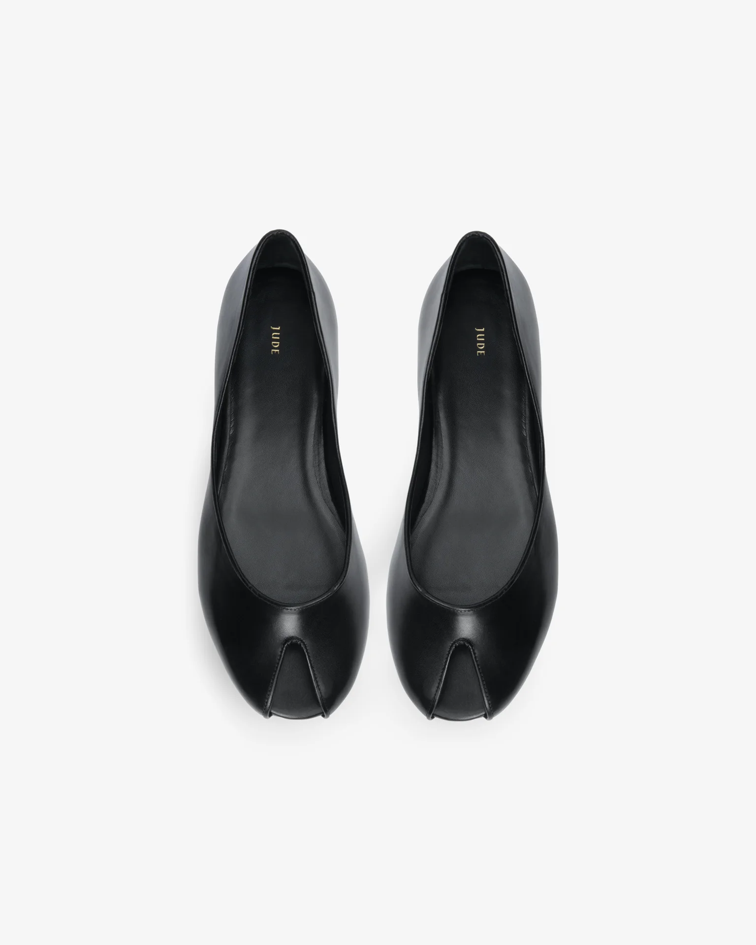 Date Ballerina Black Leather - Image 3