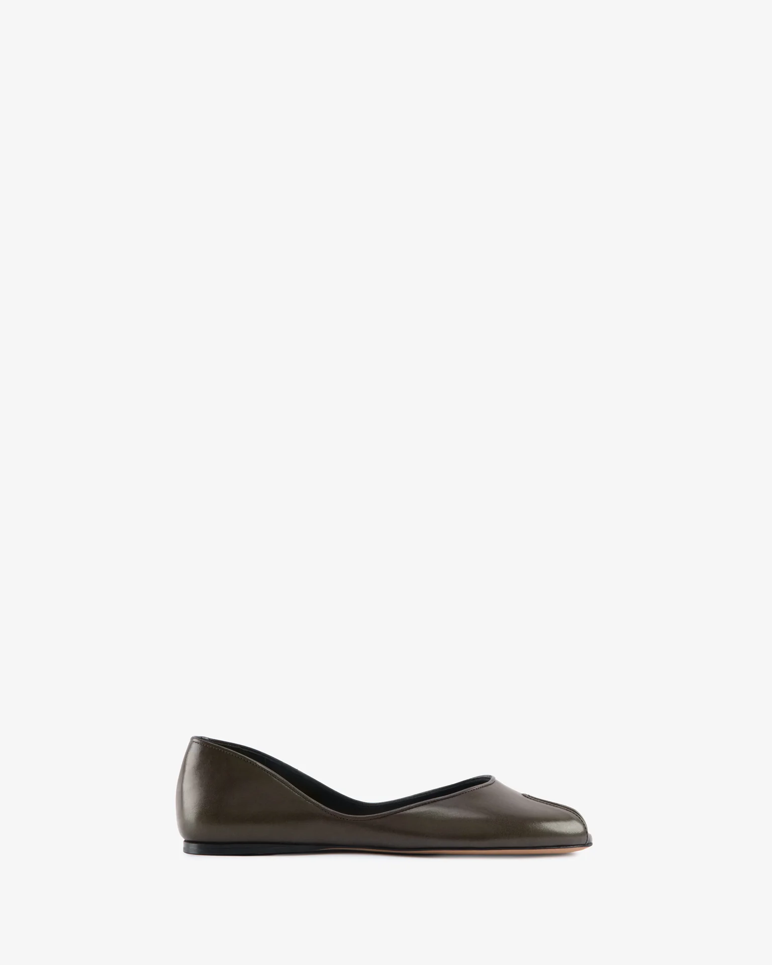 Date Ballerina Mocha Leather