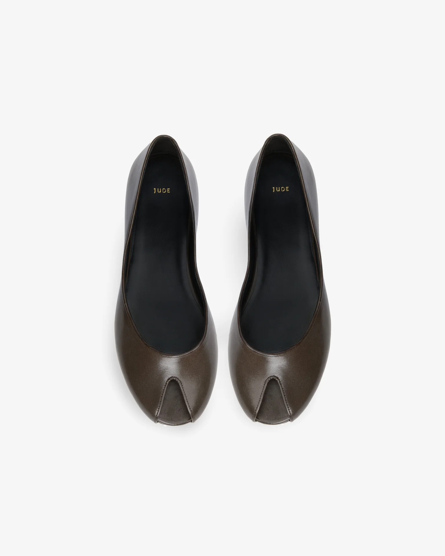 Date Ballerina Mocha Leather - Image 3