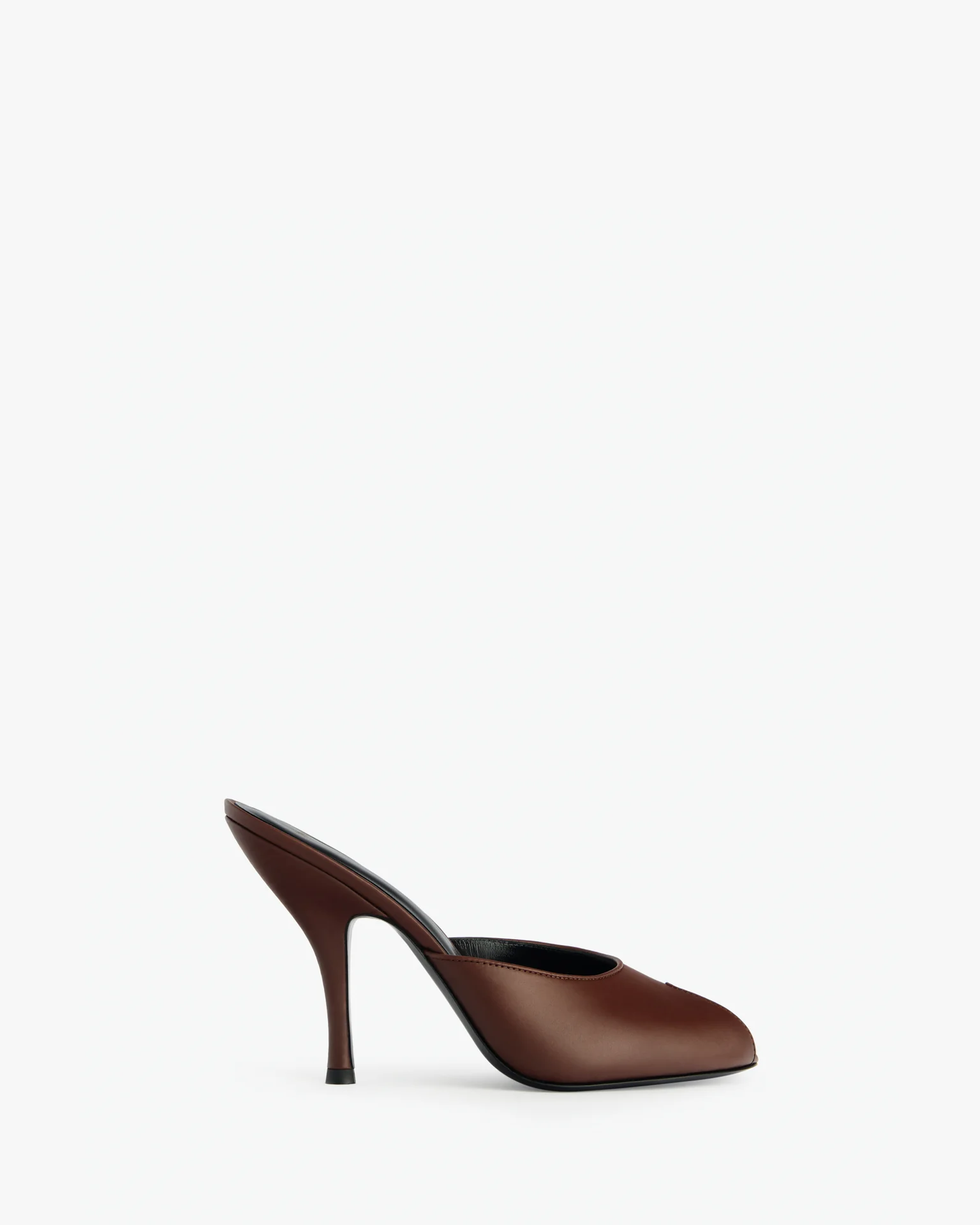 Date Mule in Brown Leather