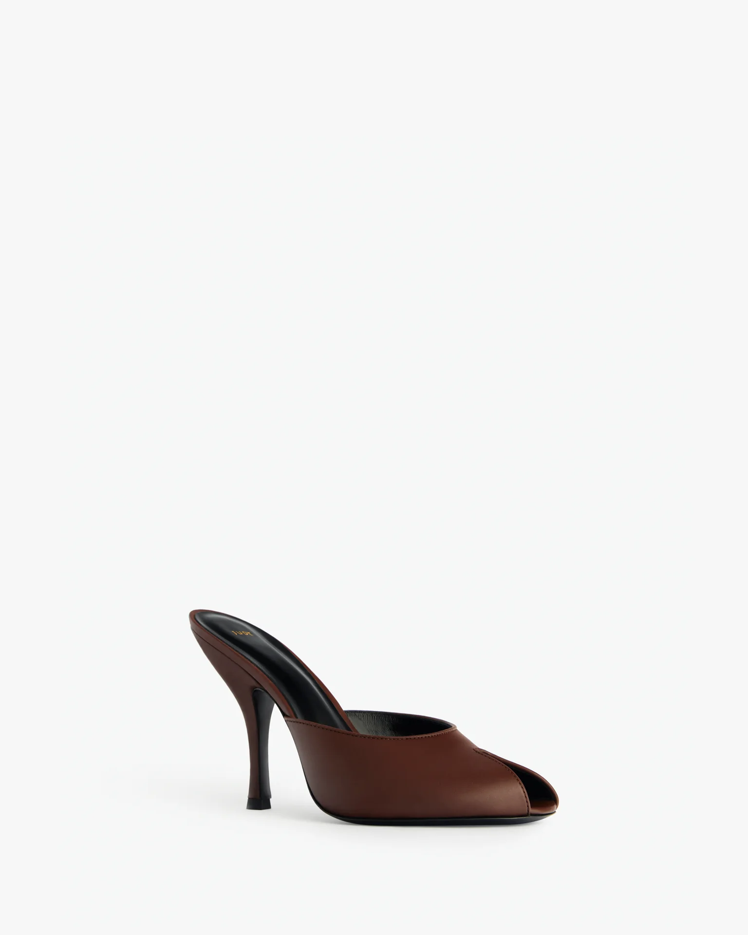 Date Mule in Brown Leather - Image 2