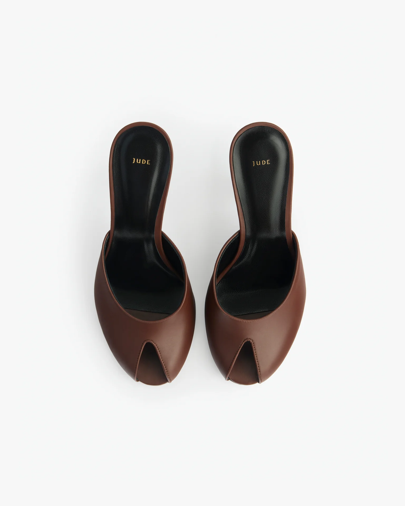 Date Mule in Brown Leather - Image 3
