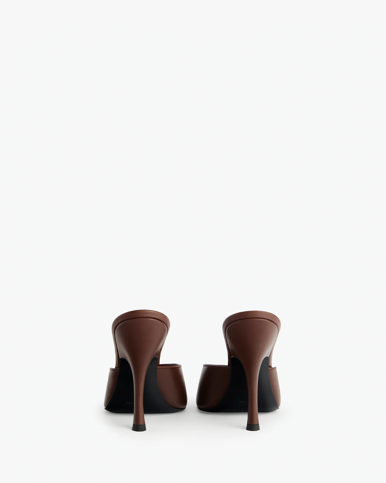 Date Mule in Brown Leather - Image 4