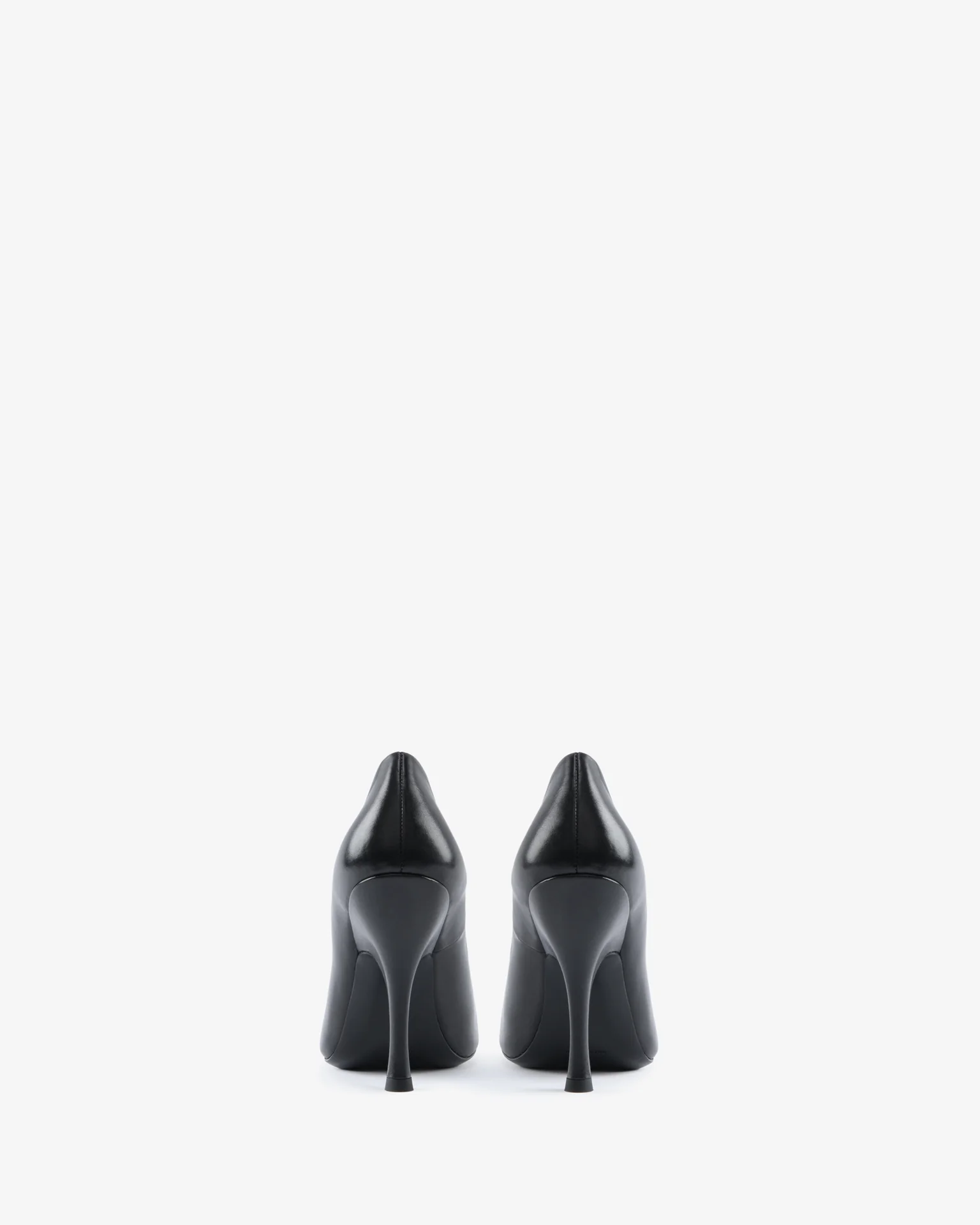 Date Pump Black Leather - Image 5