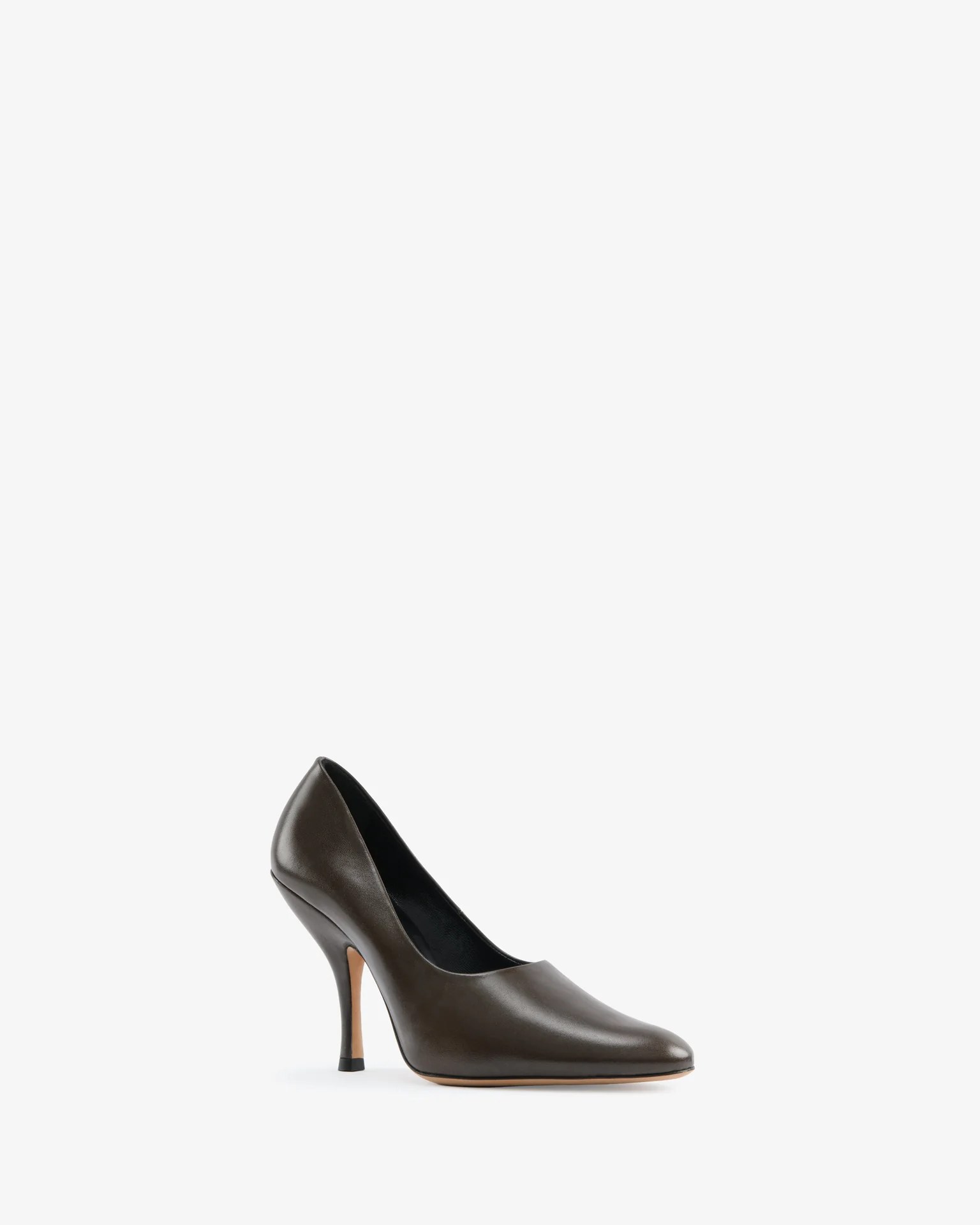 Date Pump Mocha Leather - Image 3
