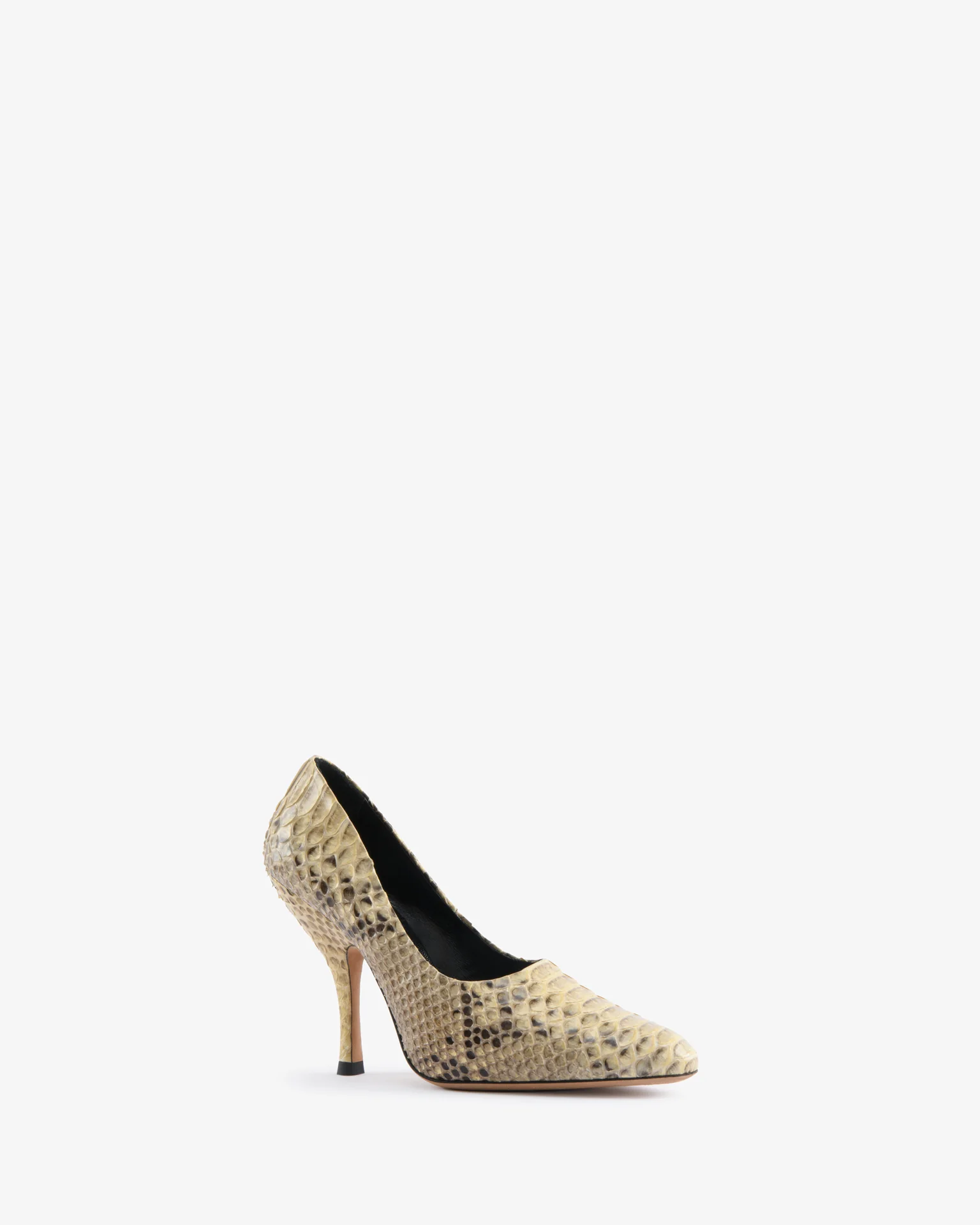 Date Pump Sand Python Leather - Image 3