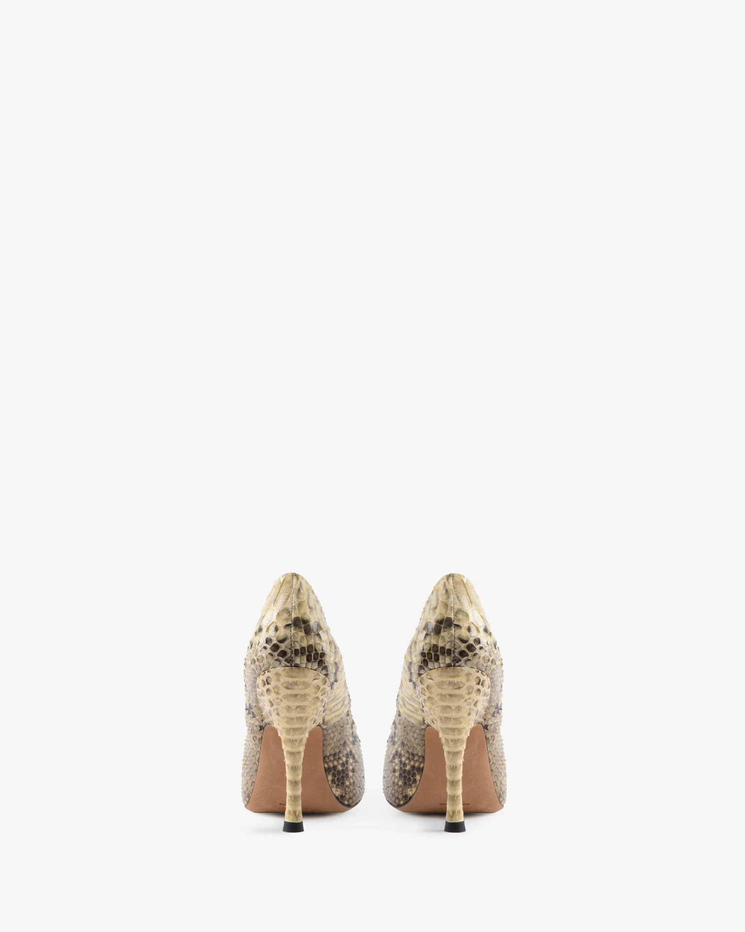 Date Pump Sand Python Leather - Image 5