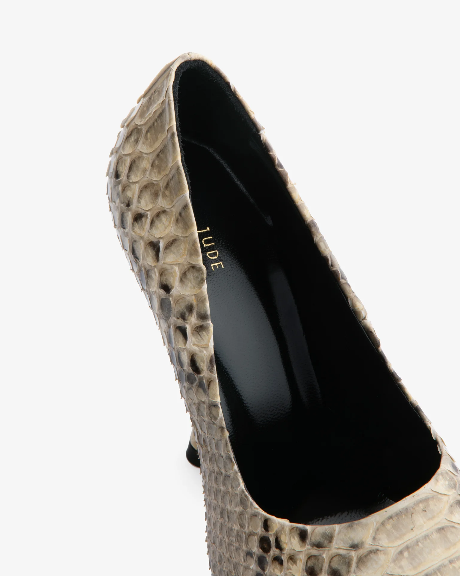 Date Pump Sand Python Leather - Image 6