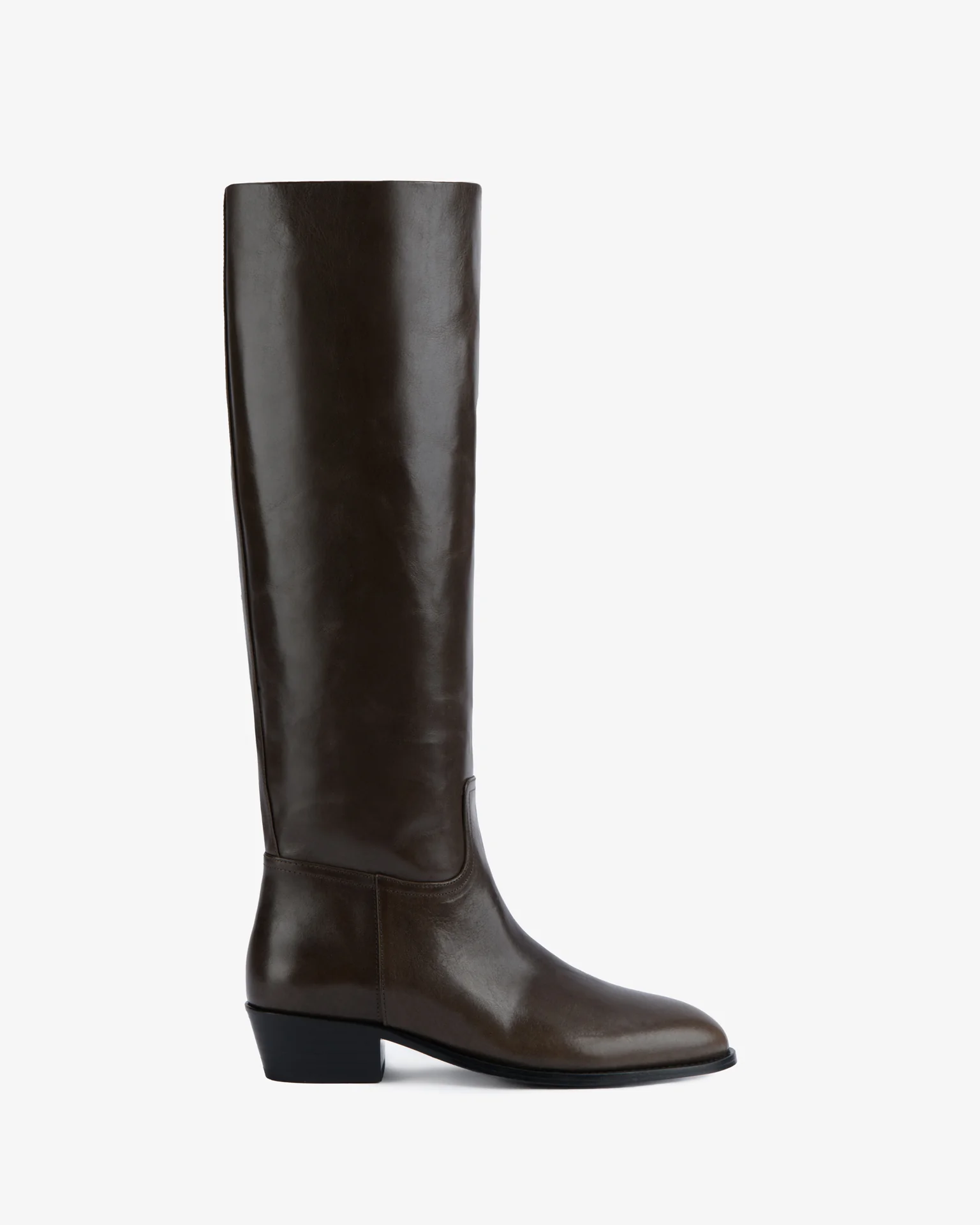 Den Knee Boot Mocha Leather