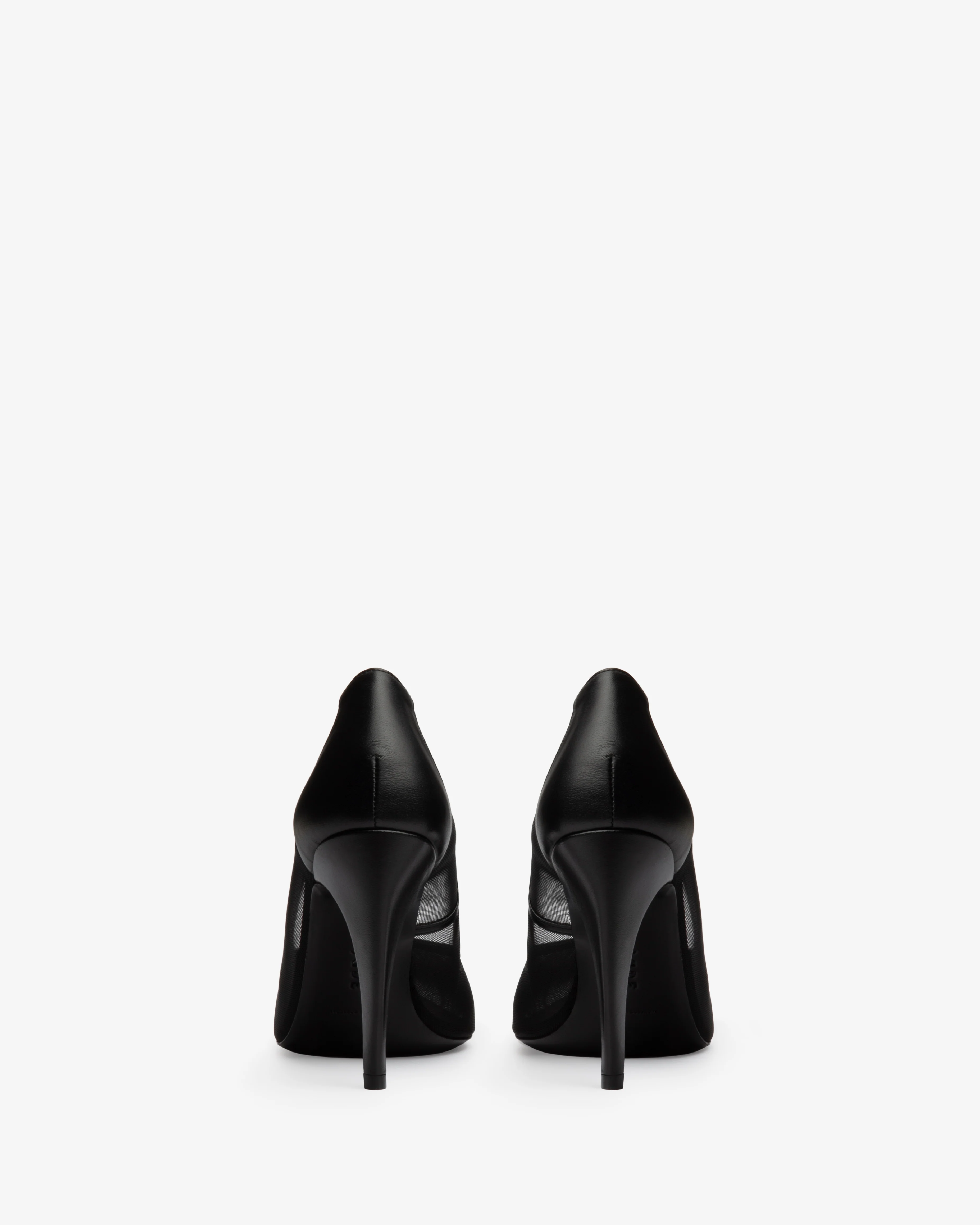 Fame Pump in Black Mesh - Image 4
