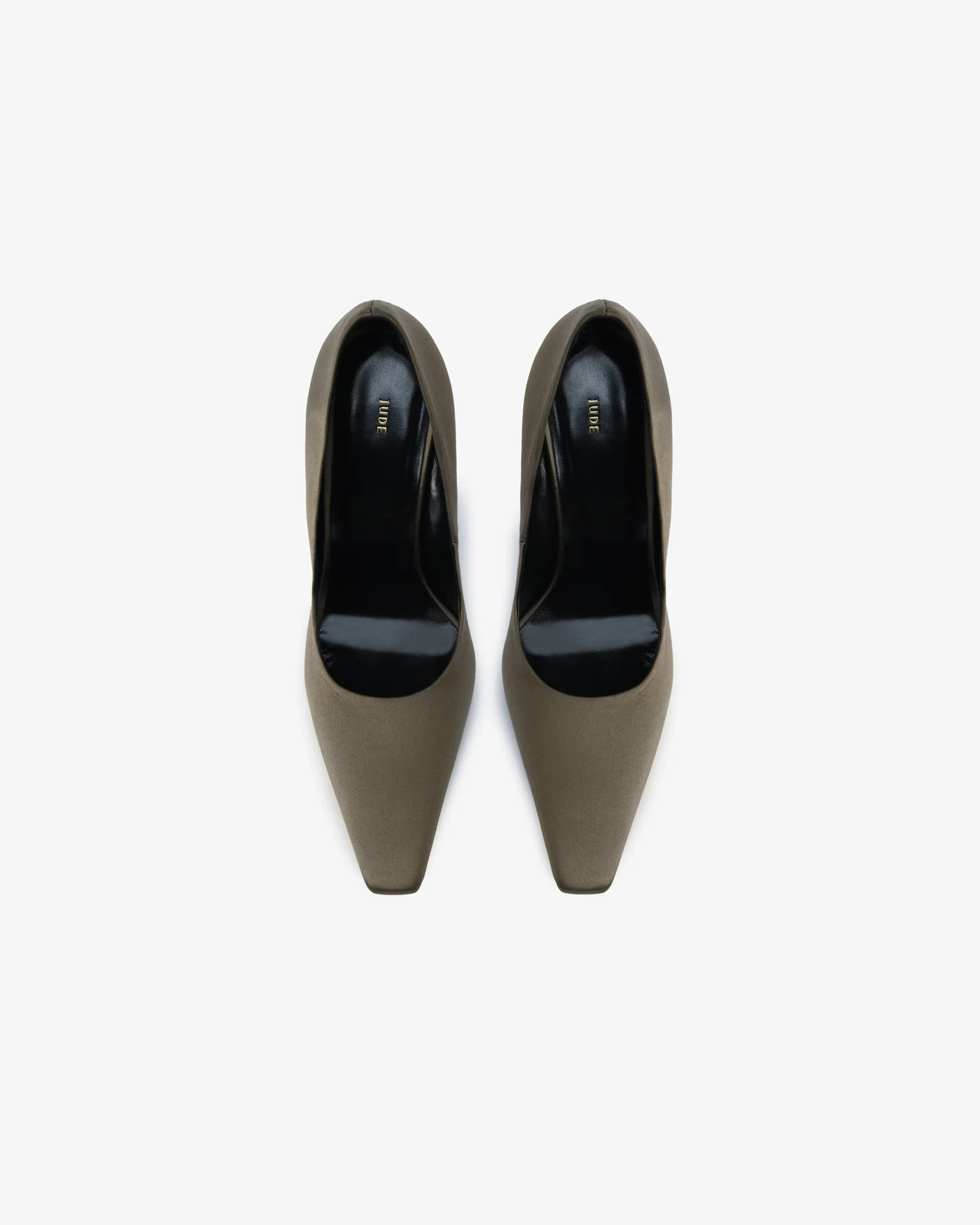 Fame Pump Khaki Silk - Image 3