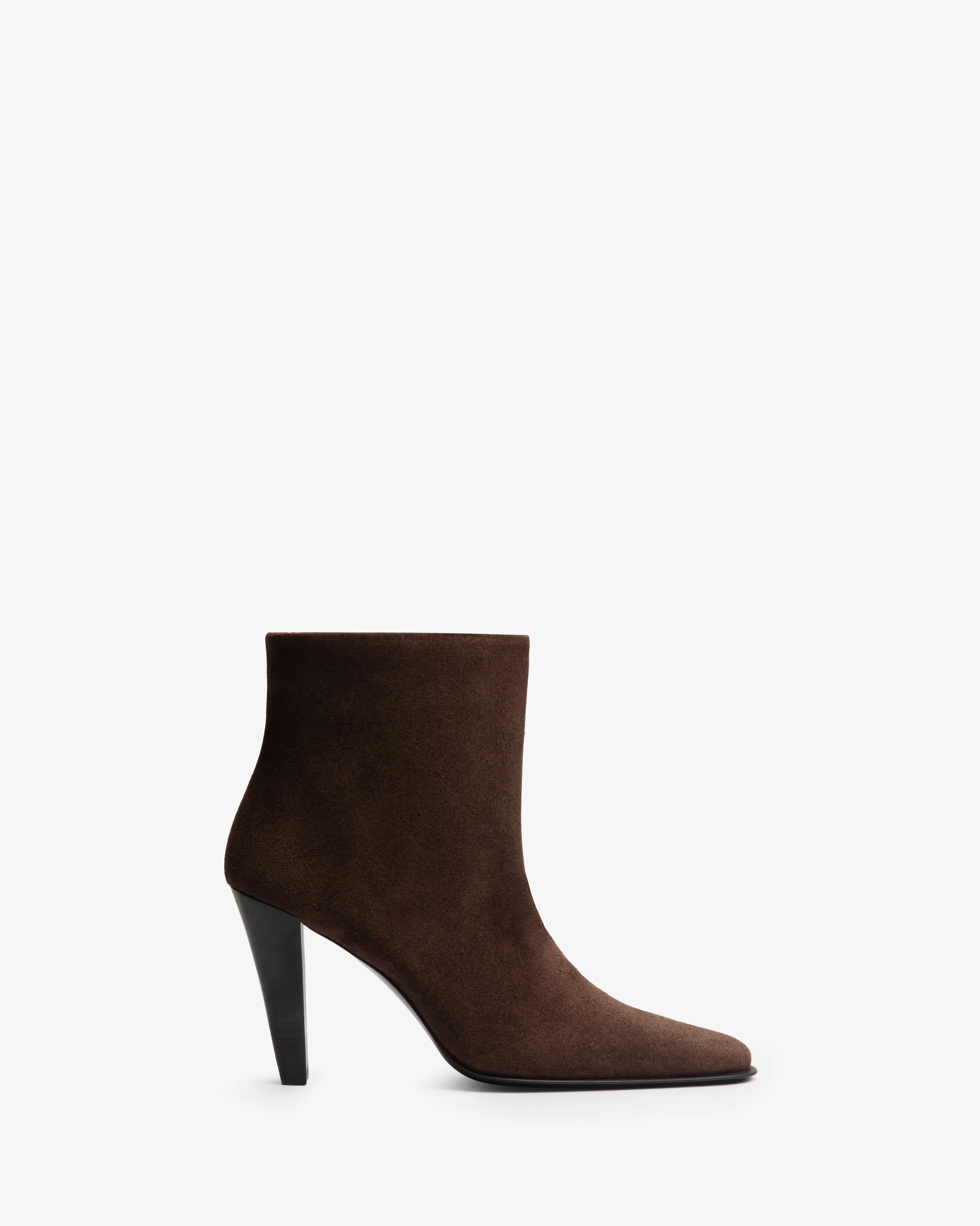 Fete Ankle Boot in Mocha Suede Leather