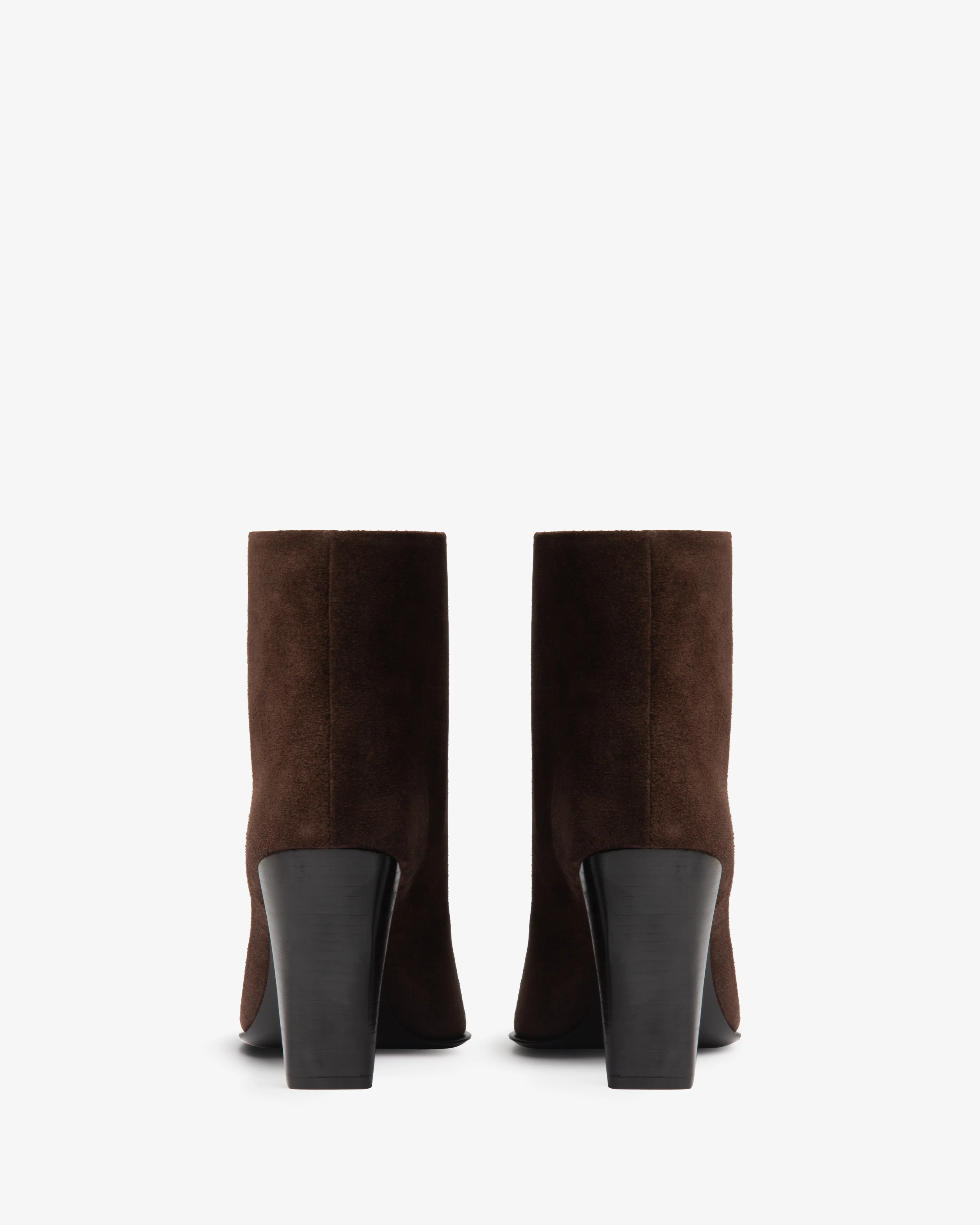 Fete Ankle Boot in Mocha Suede Leather - Image 4