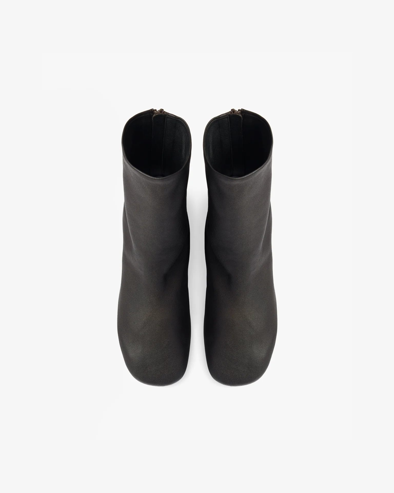 floor ankle boot in espresso leather - Image 3