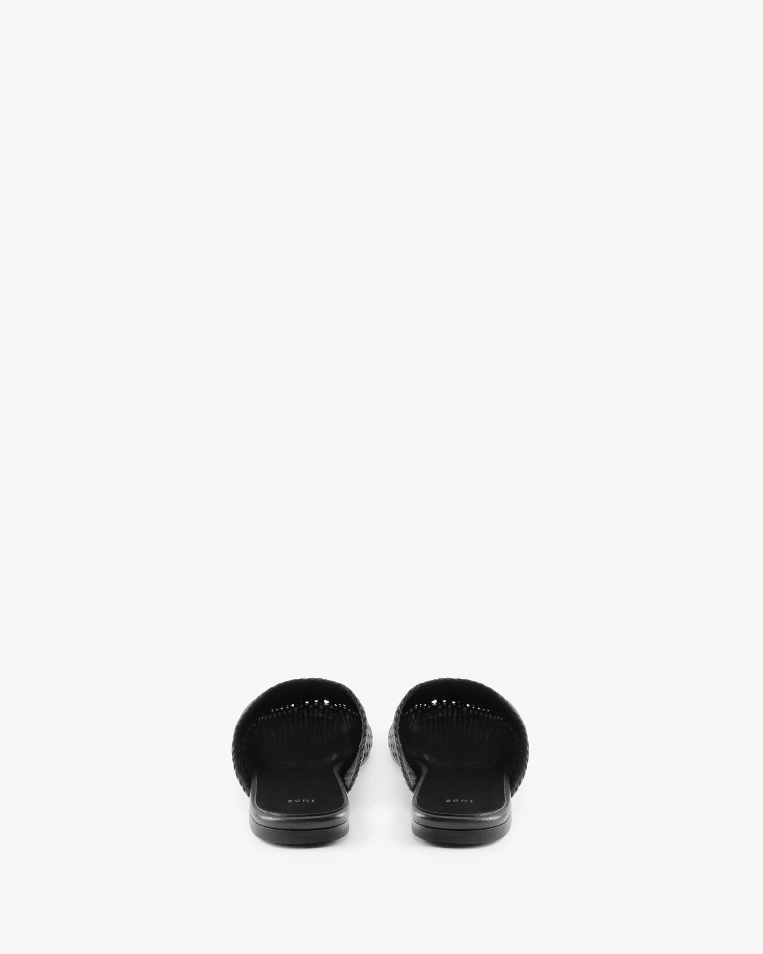 Floor Slide Black Woven Leather - Image 4
