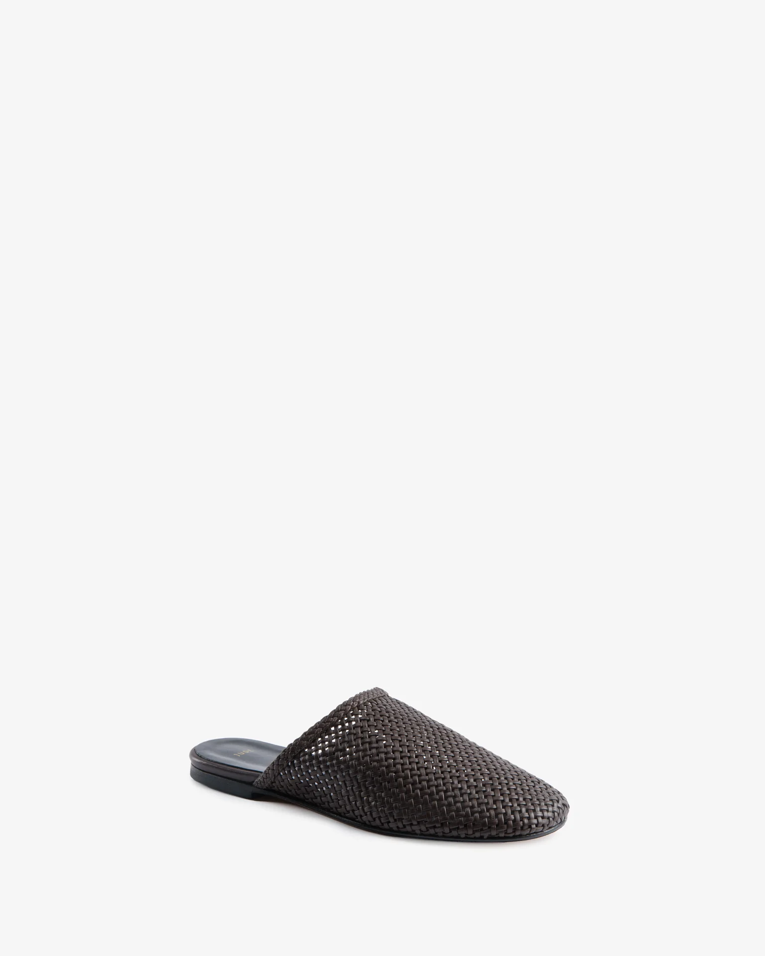 Floor Slide Brown Woven Leather - Image 3