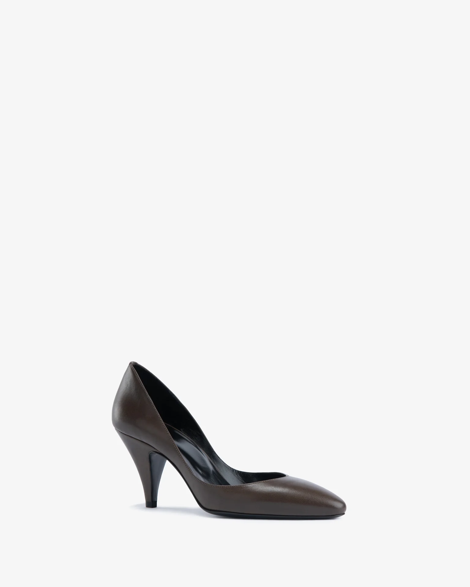 haze pump in mocha leather - Image 3