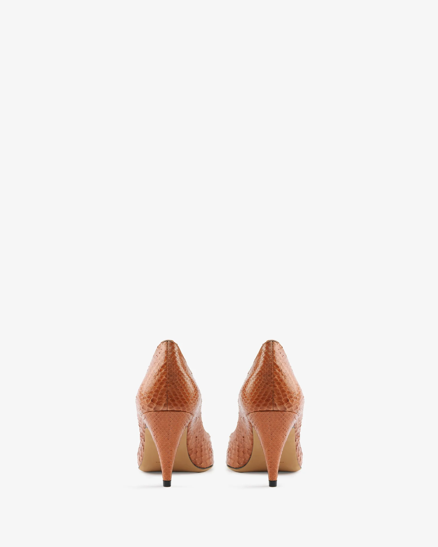 Haze Pump Tan Python Leather - Image 4