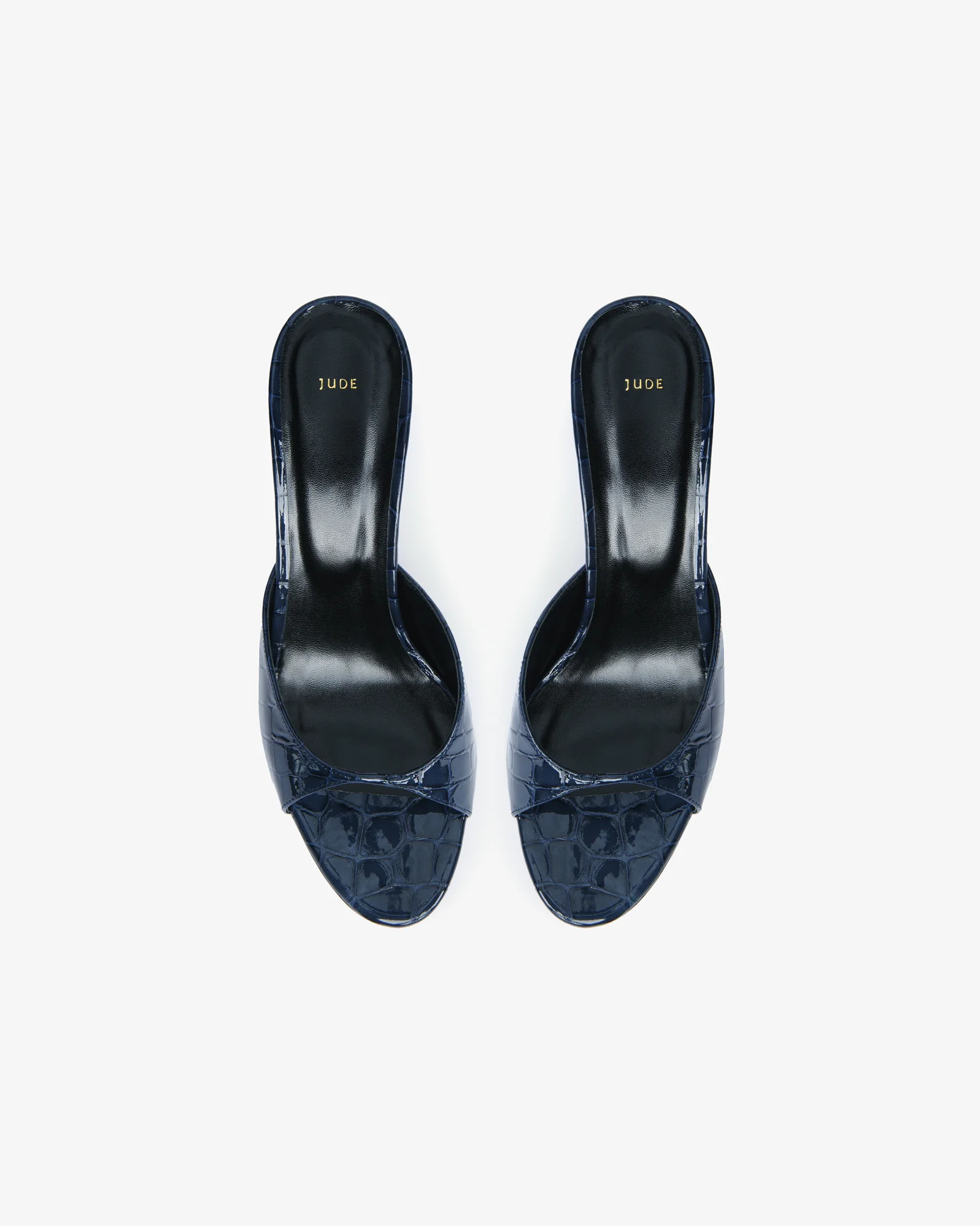 Haze Sandal Ink Croc Embossed Leather - Image 3