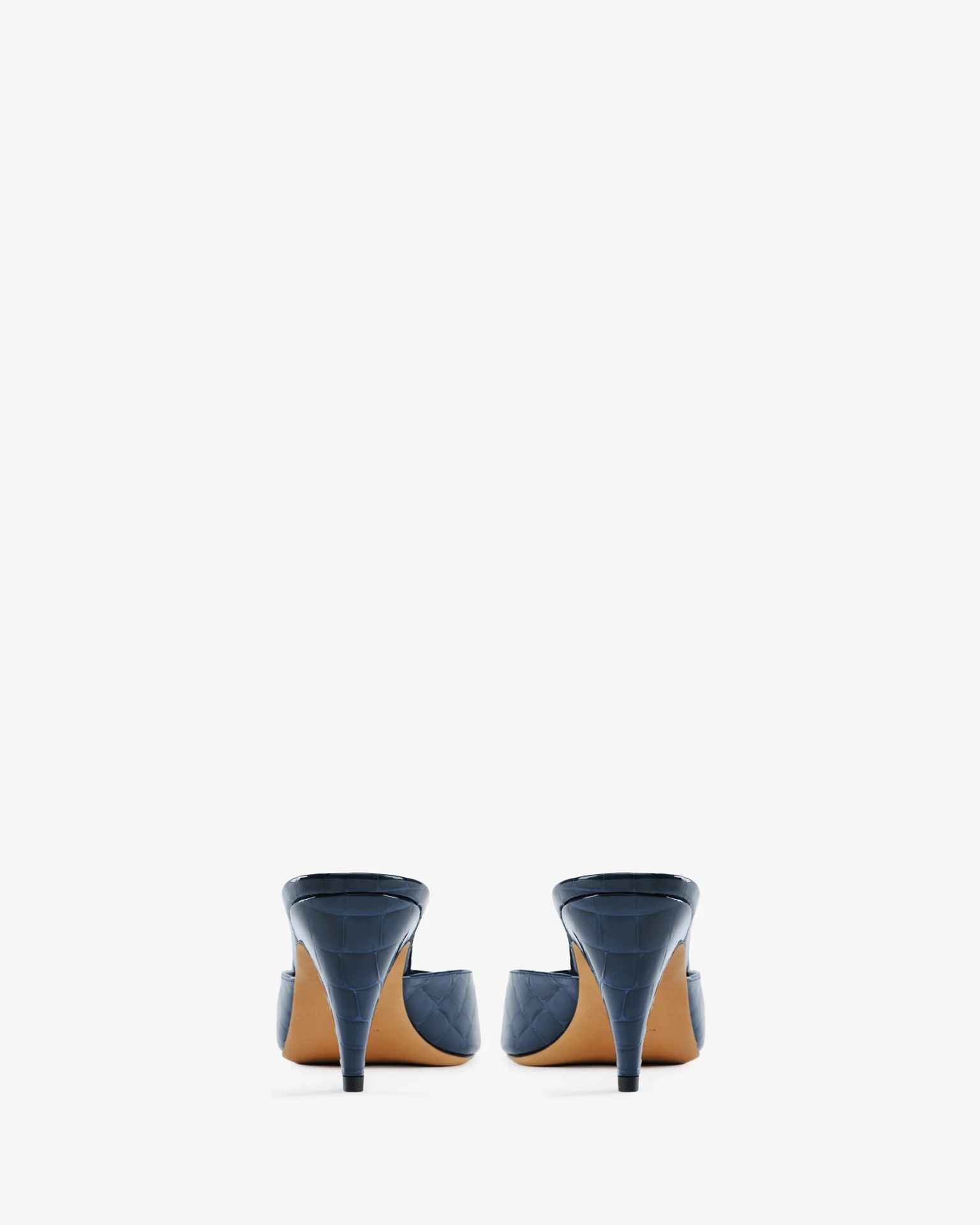 Haze Sandal Ink Croc Embossed Leather - Image 4