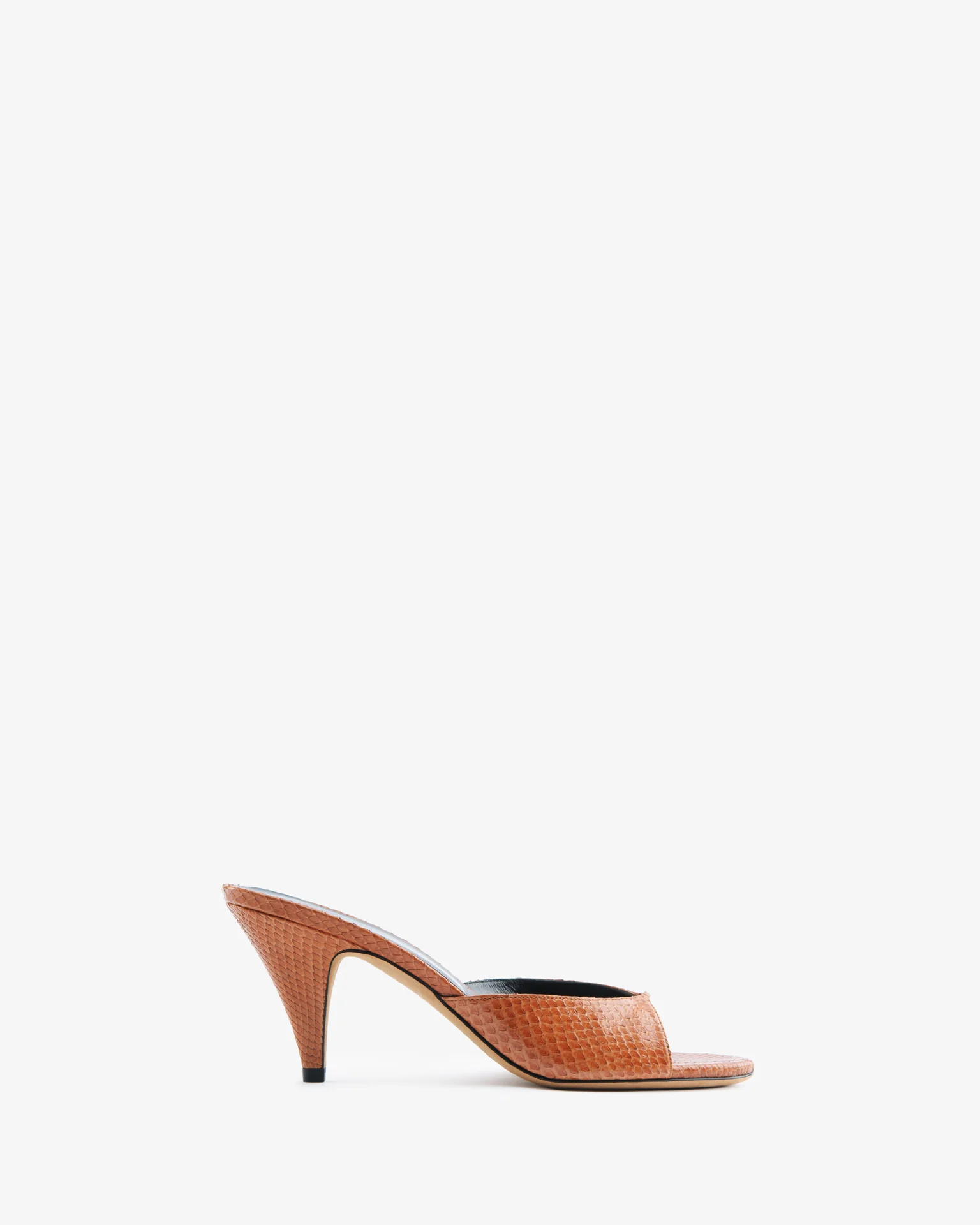 Haze Sandal Tan Python Leather