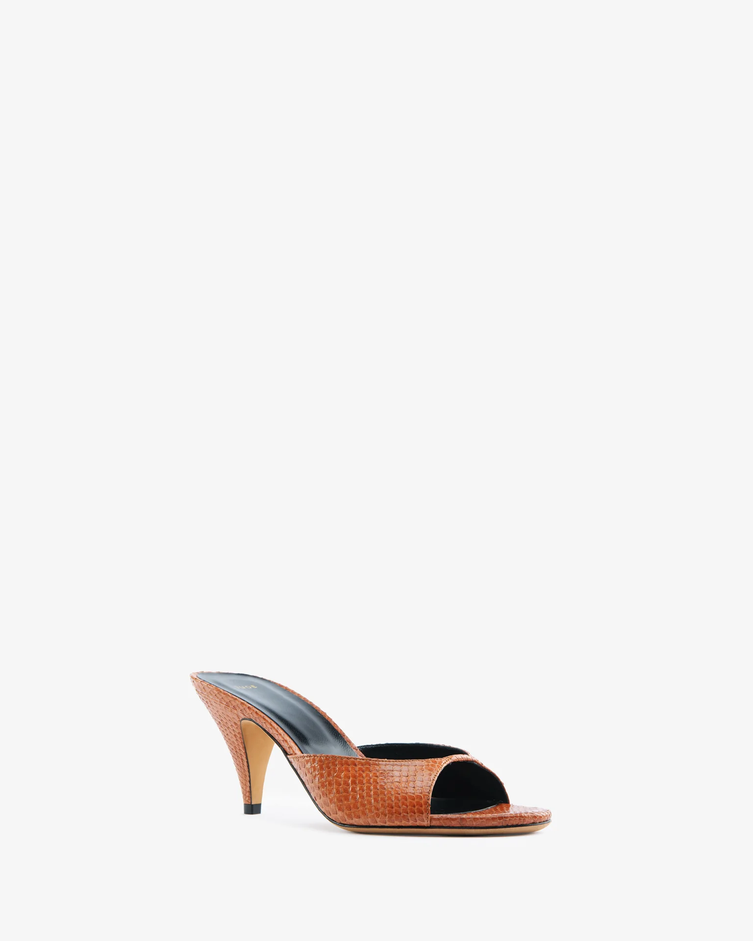 Haze Sandal Tan Python Leather - Image 2