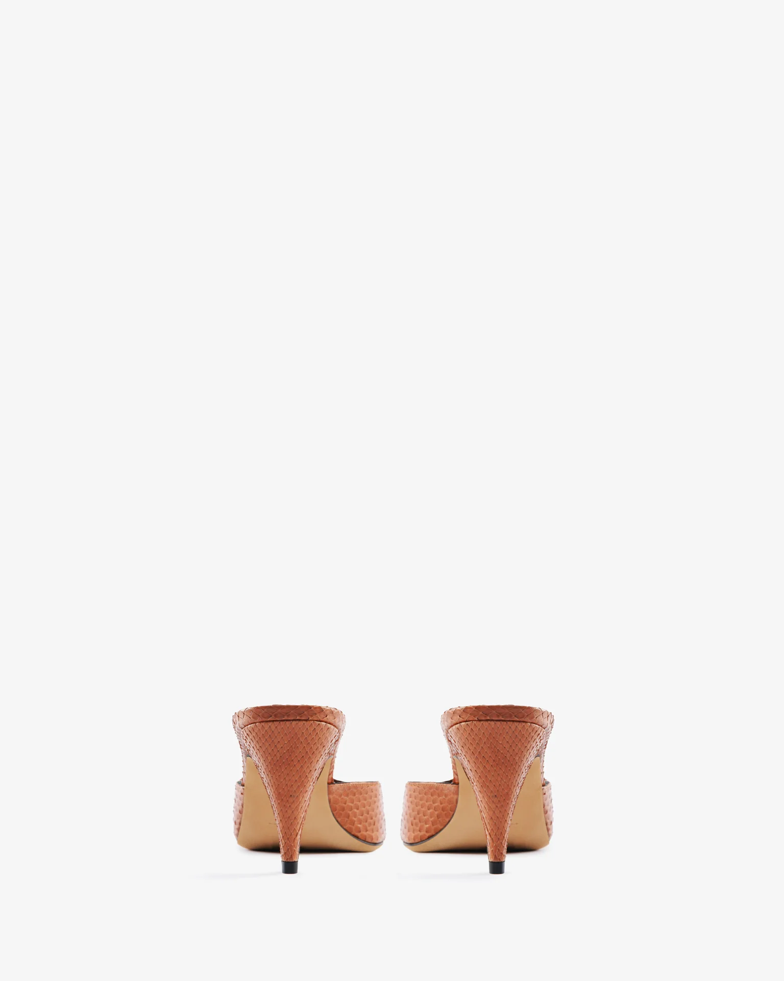 Haze Sandal Tan Python Leather - Image 4