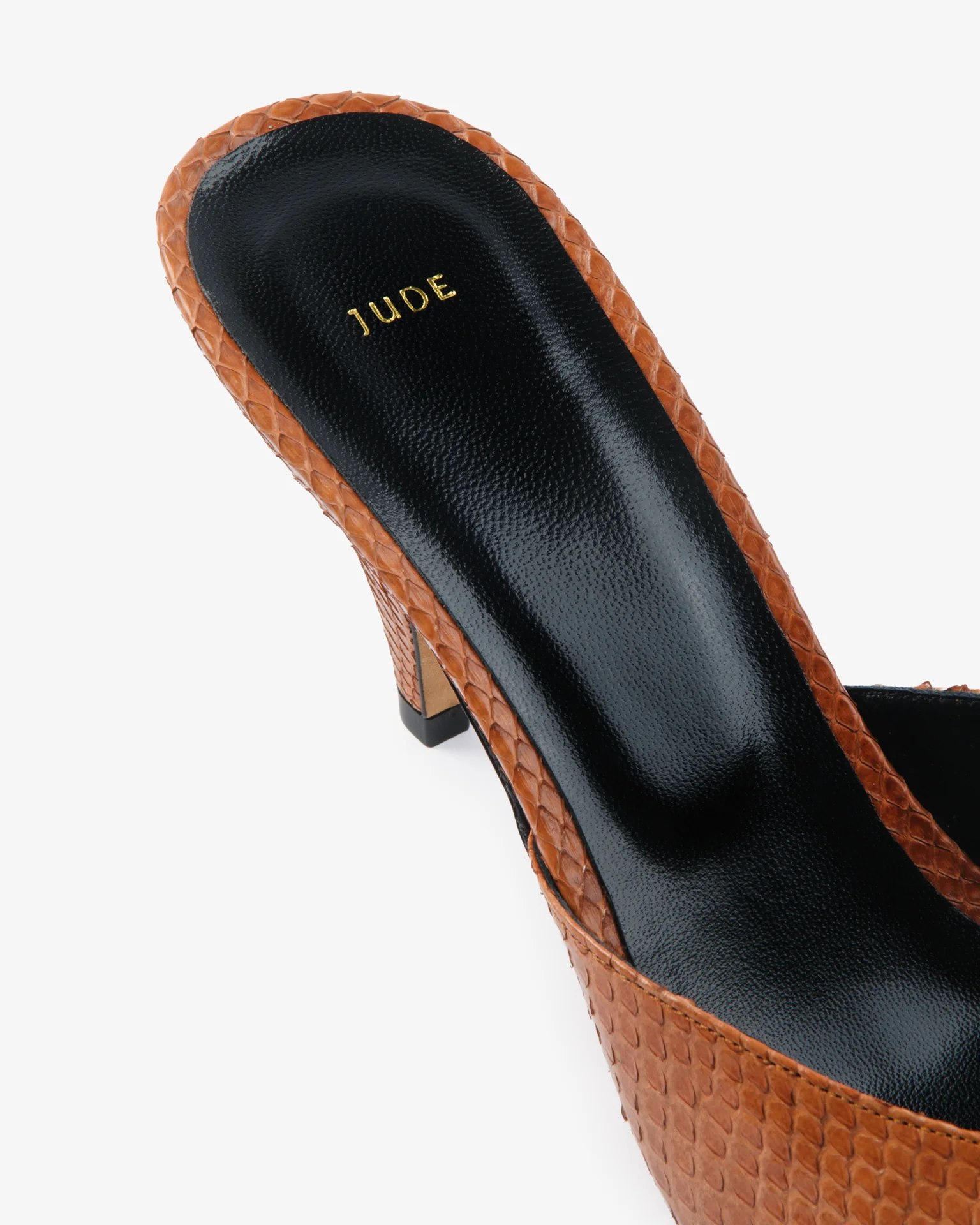 Haze Sandal Tan Python Leather - Image 5