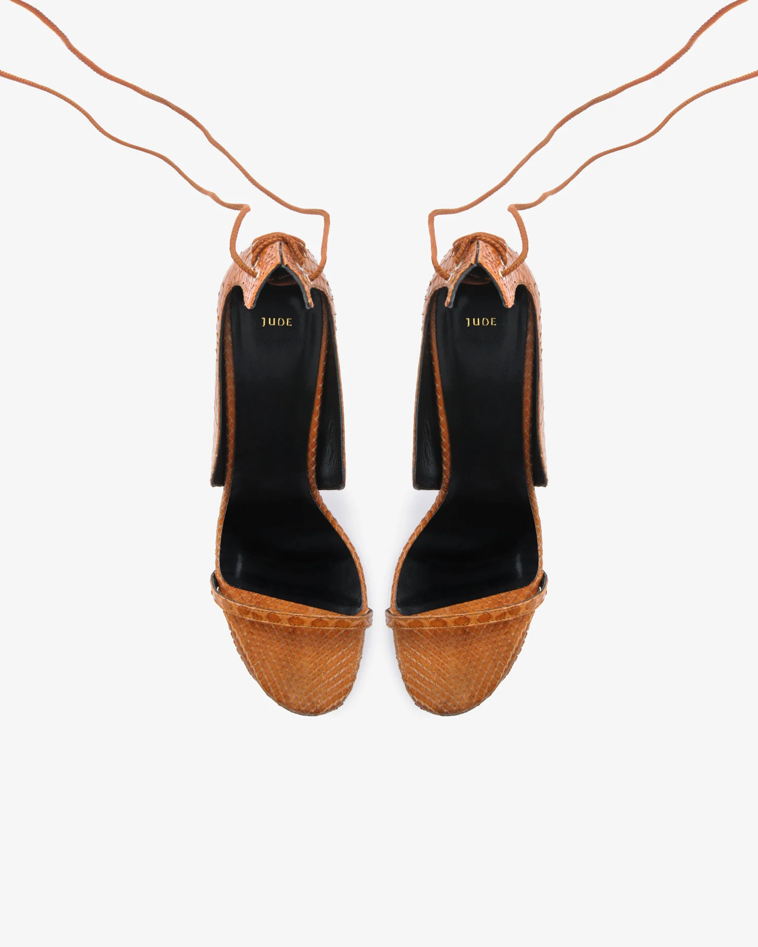 Issa Sandal Tan Python Leather - Image 3