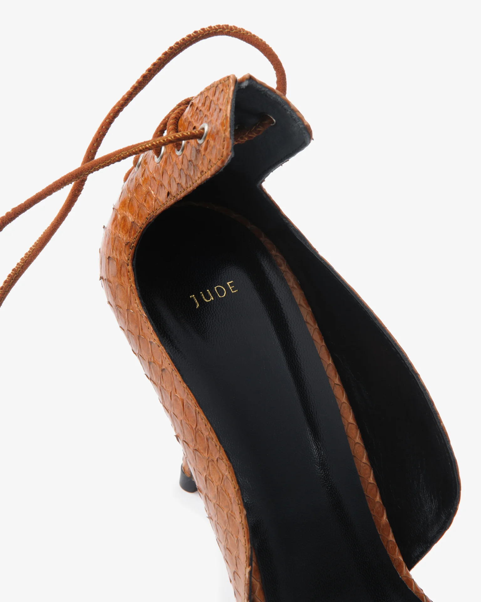 Issa Sandal Tan Python Leather - Image 5