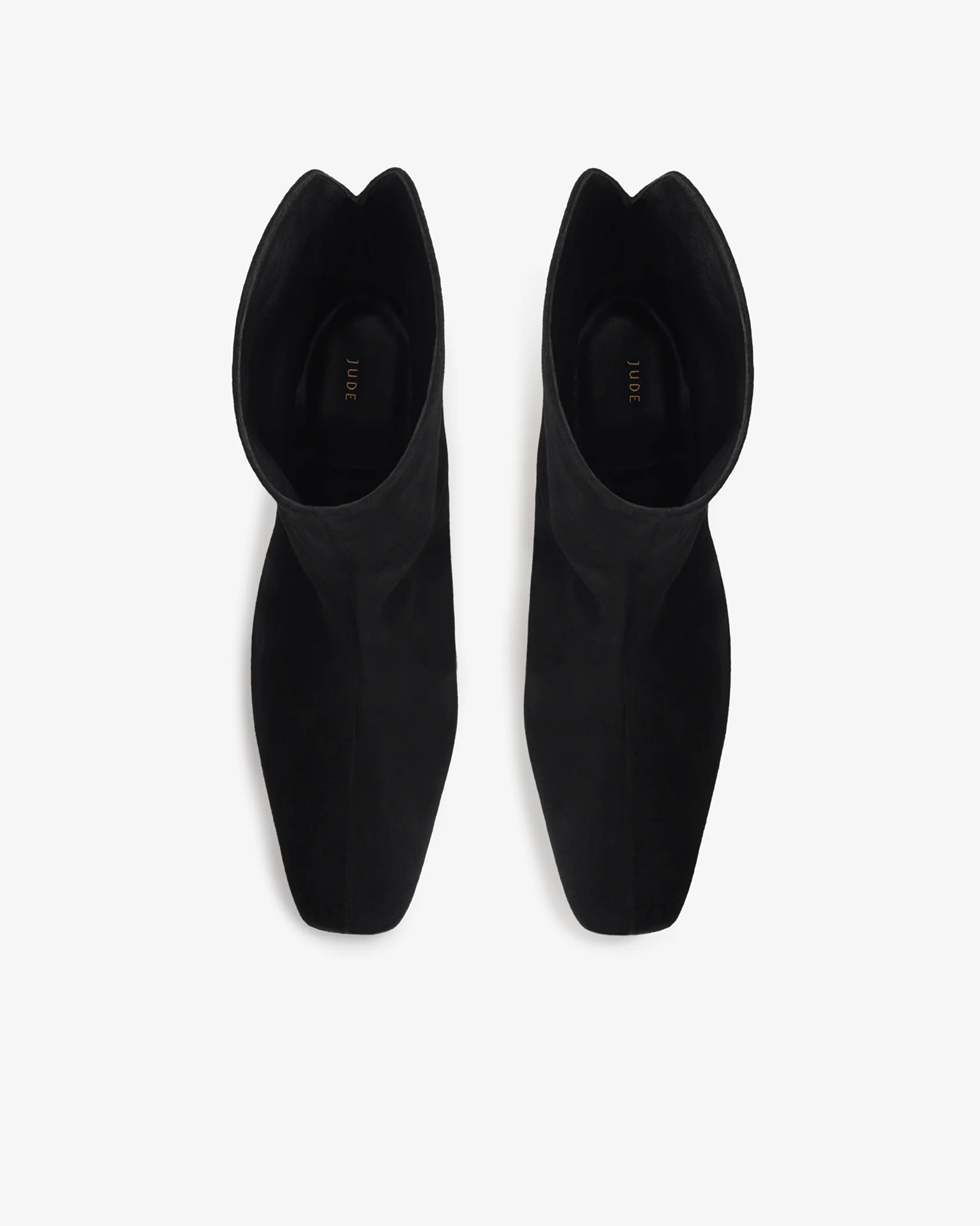 Memo Ankle Boot in Black Suede Leather - Image 3