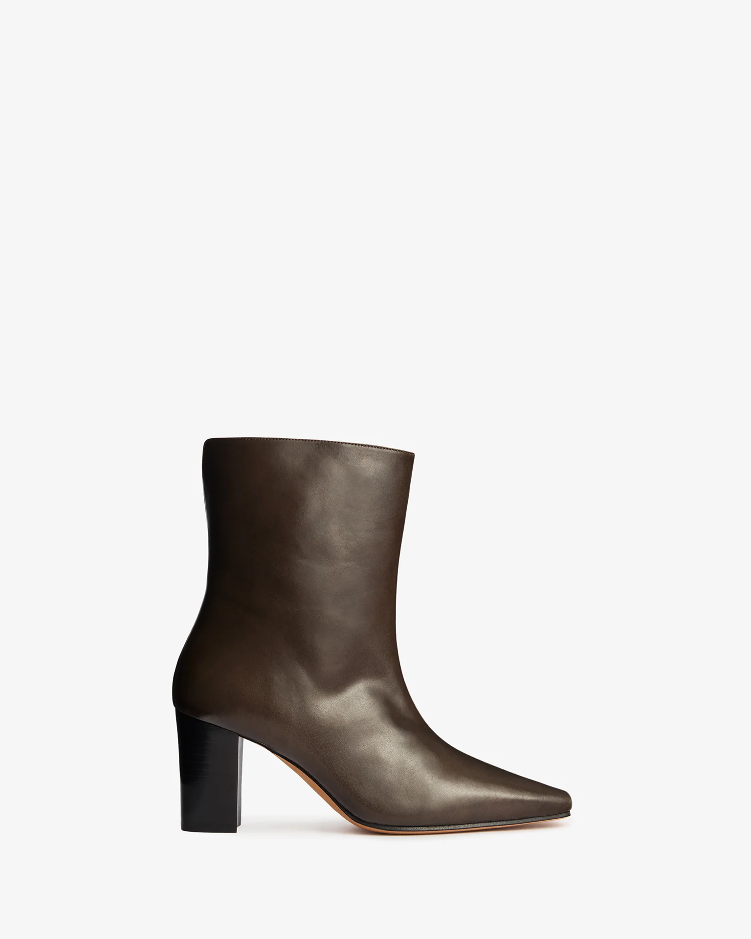 Memo Ankle Boot in Mocha Leather