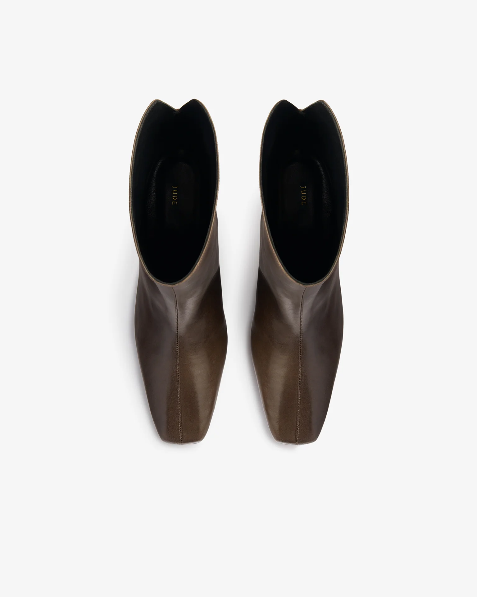 Memo Ankle Boot in Mocha Leather - Image 3