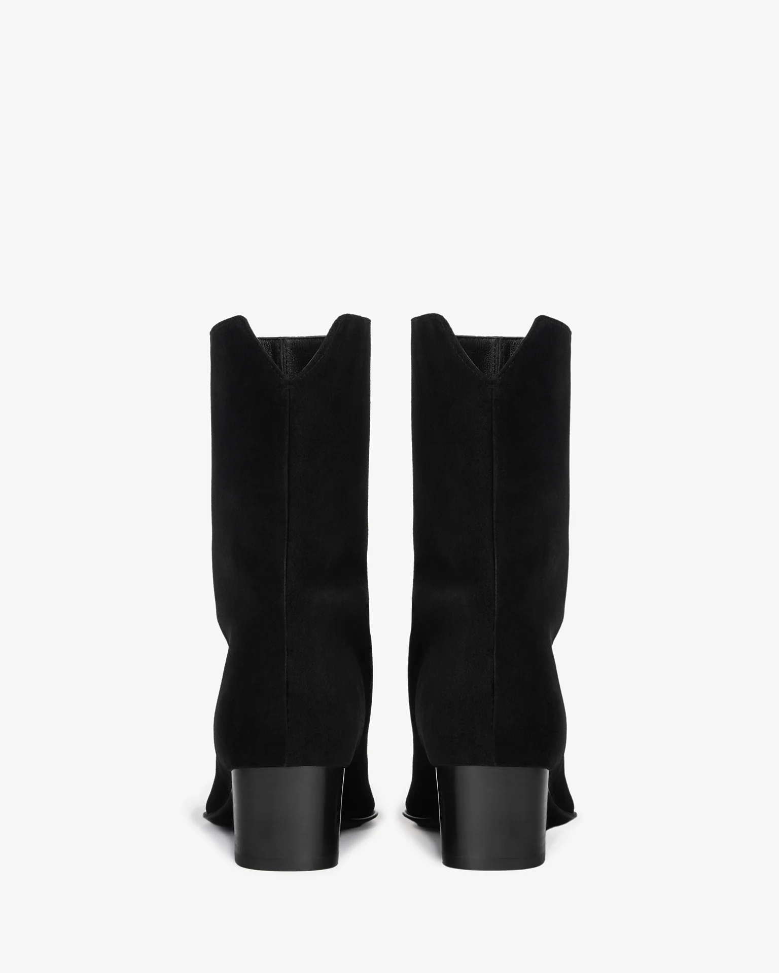 Pace Ankle Boot in Black Suede Leather - Image 4