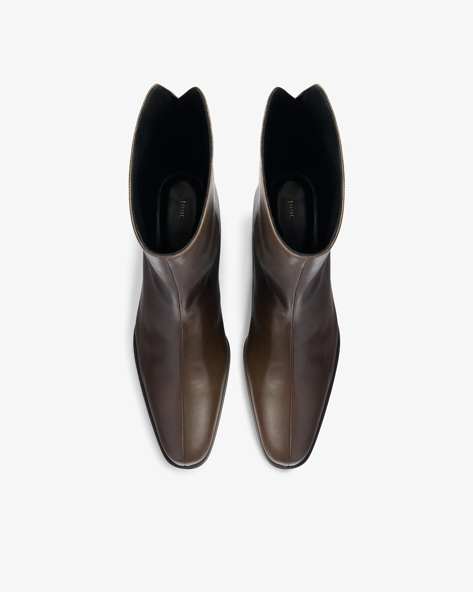 Pace Ankle Boot in Mocha Leather - Image 3