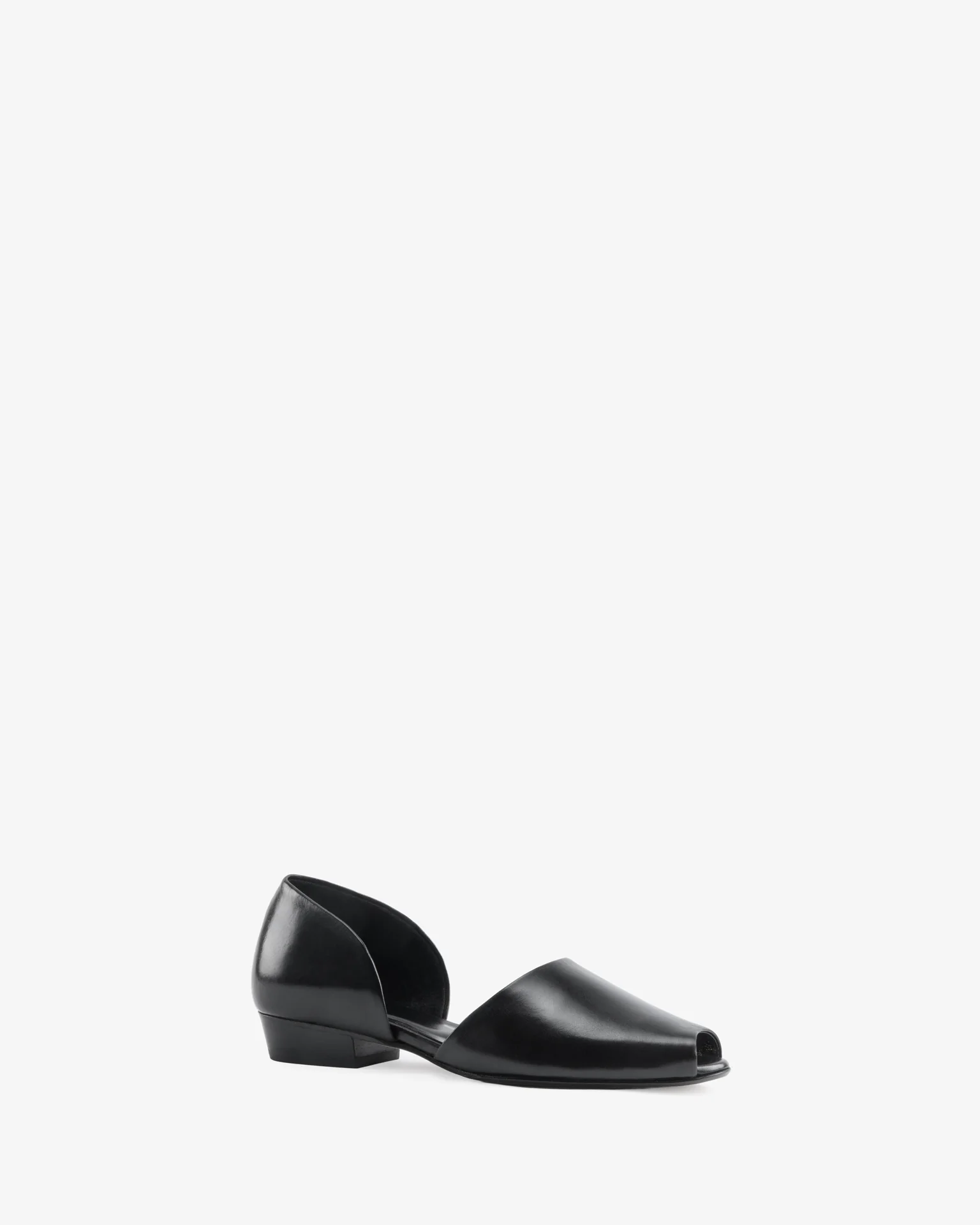 Padre Ballerina Black Leather - Image 2
