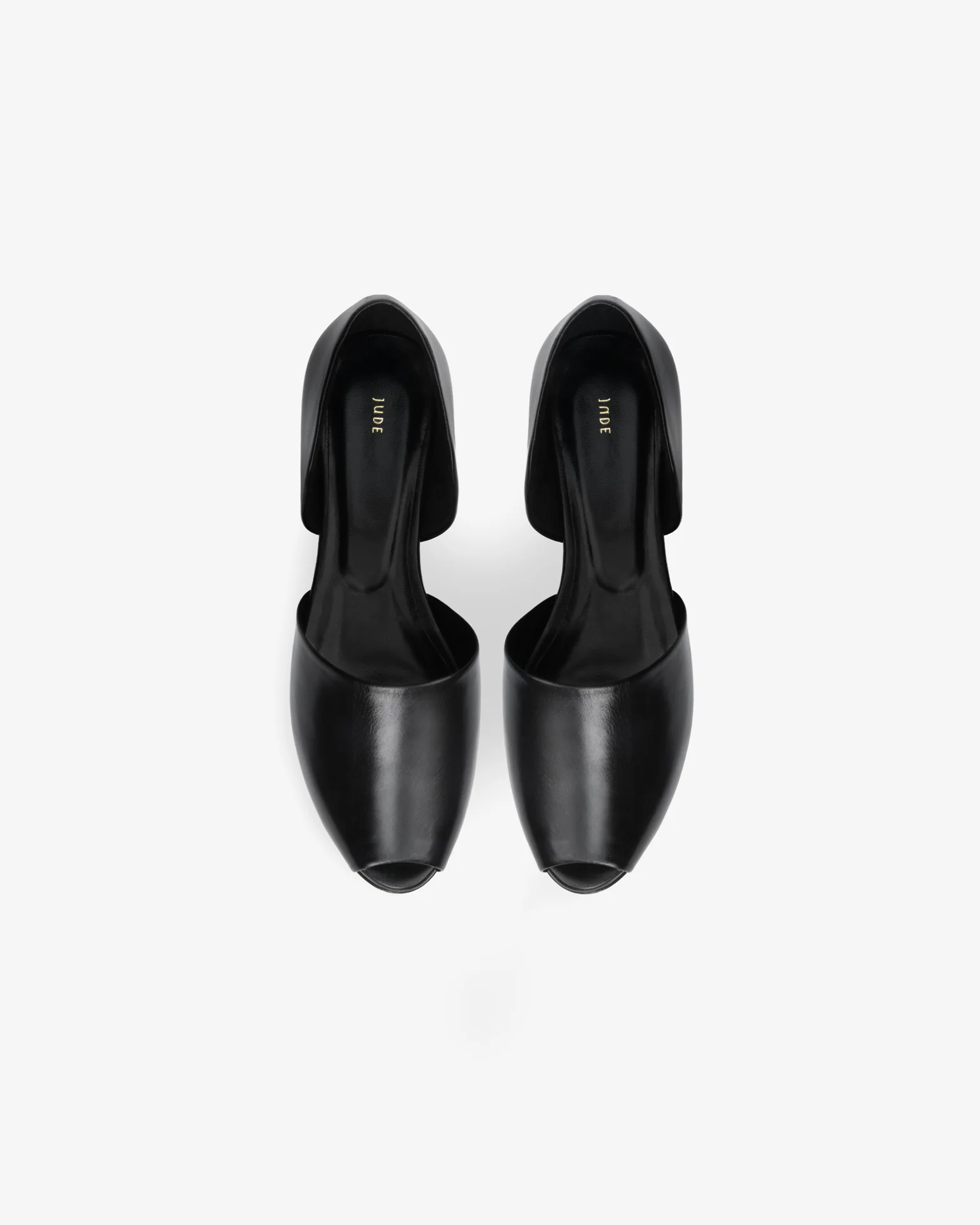 Padre Ballerina Black Leather - Image 3