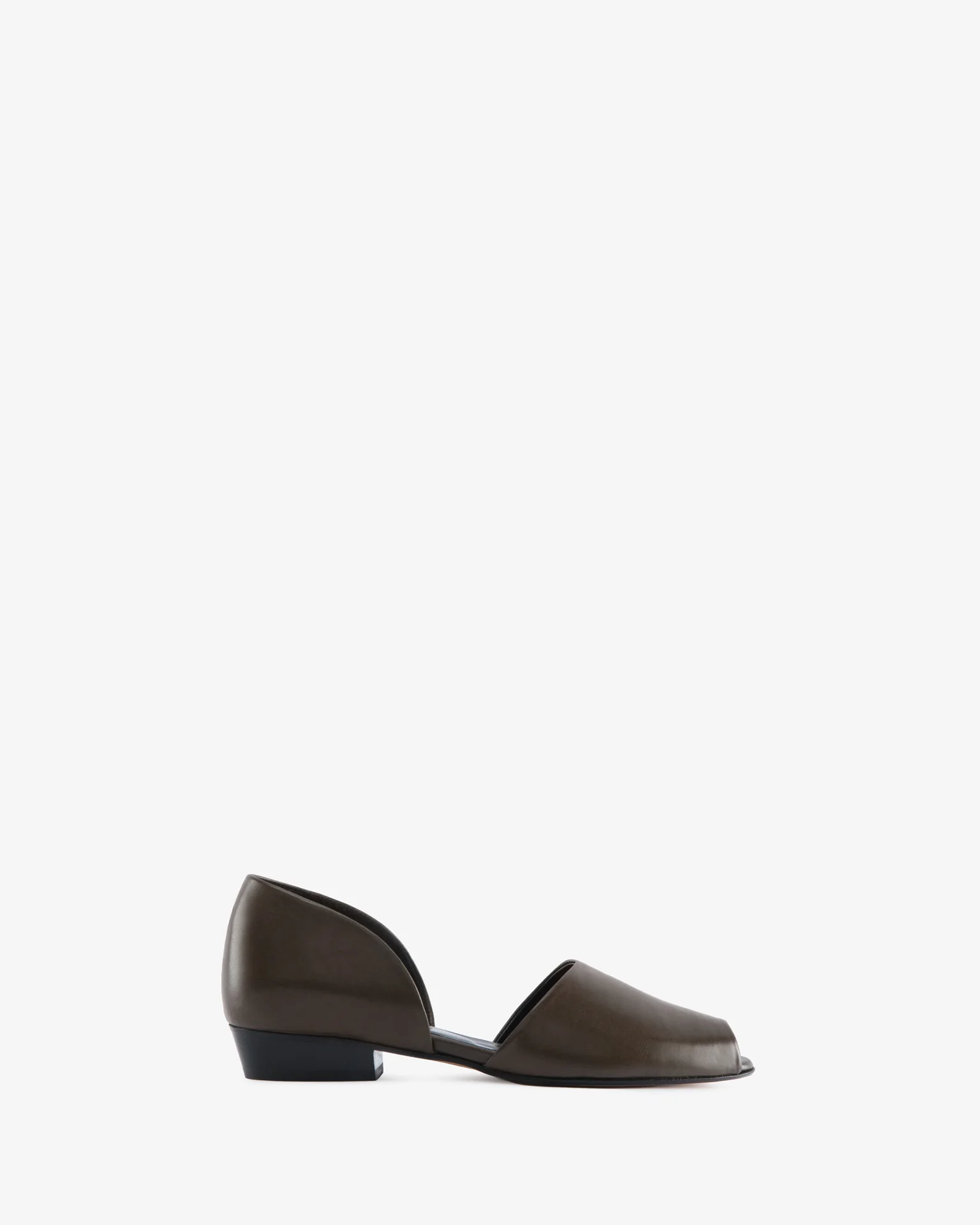 Padre Ballerina Mocha Leather