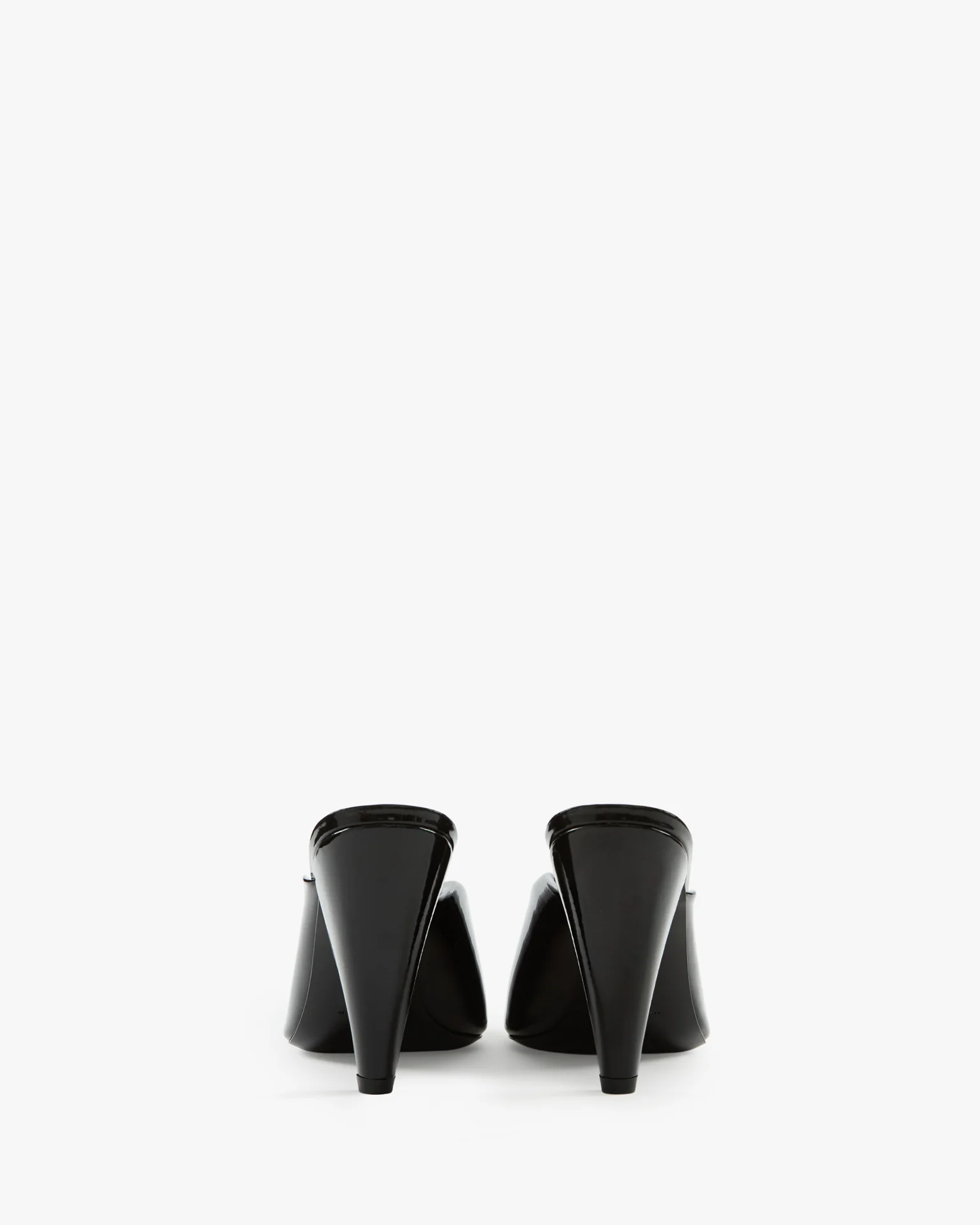 Paw Mule in Black Patent Leather - Image 4