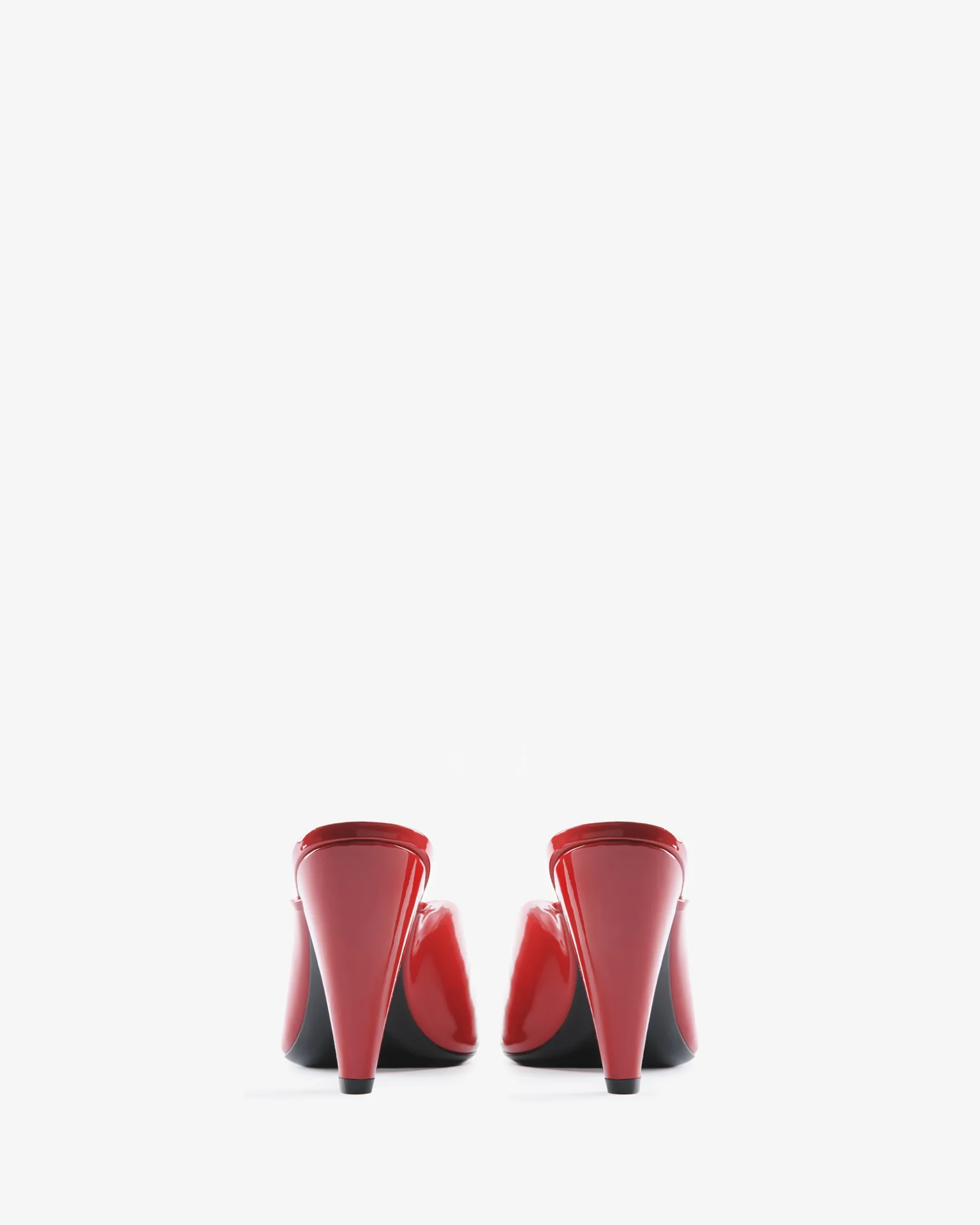 Paw Mule Red Patent Leather - Image 4