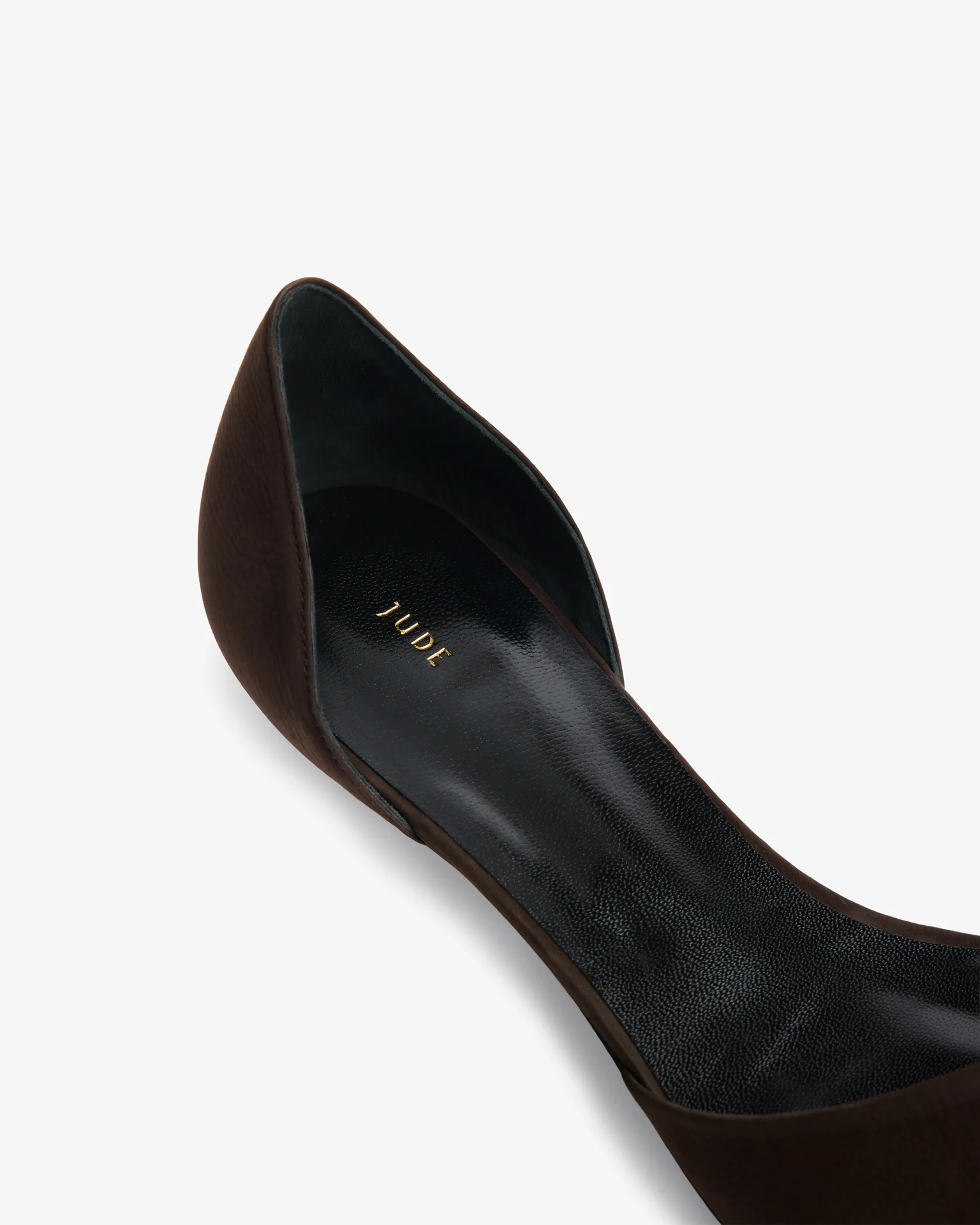 Pirrie Pump Brown Nubuck Leather - Image 7