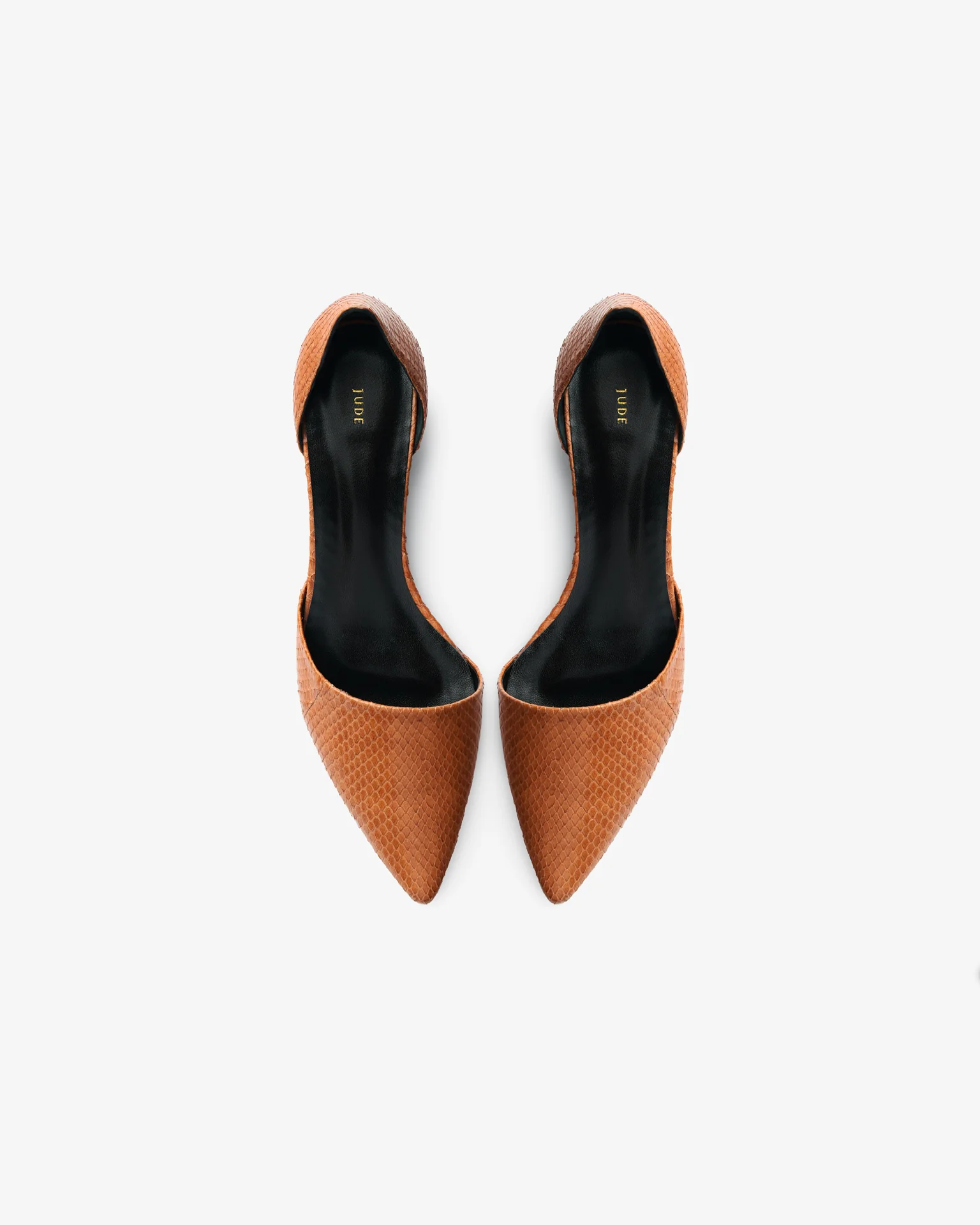 Pirrie Pump Tan Python Leather - Image 4