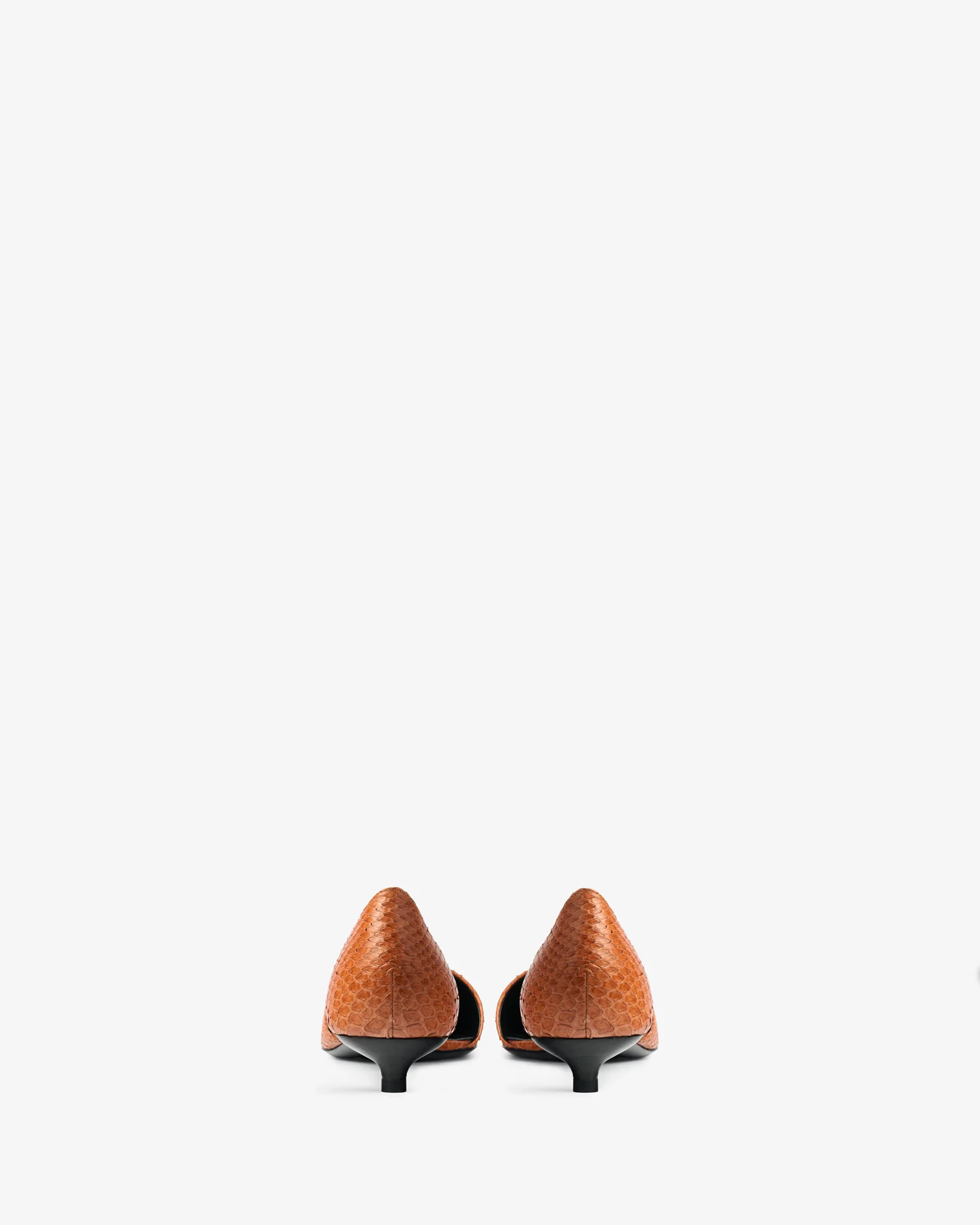 Pirrie Pump Tan Python Leather - Image 5