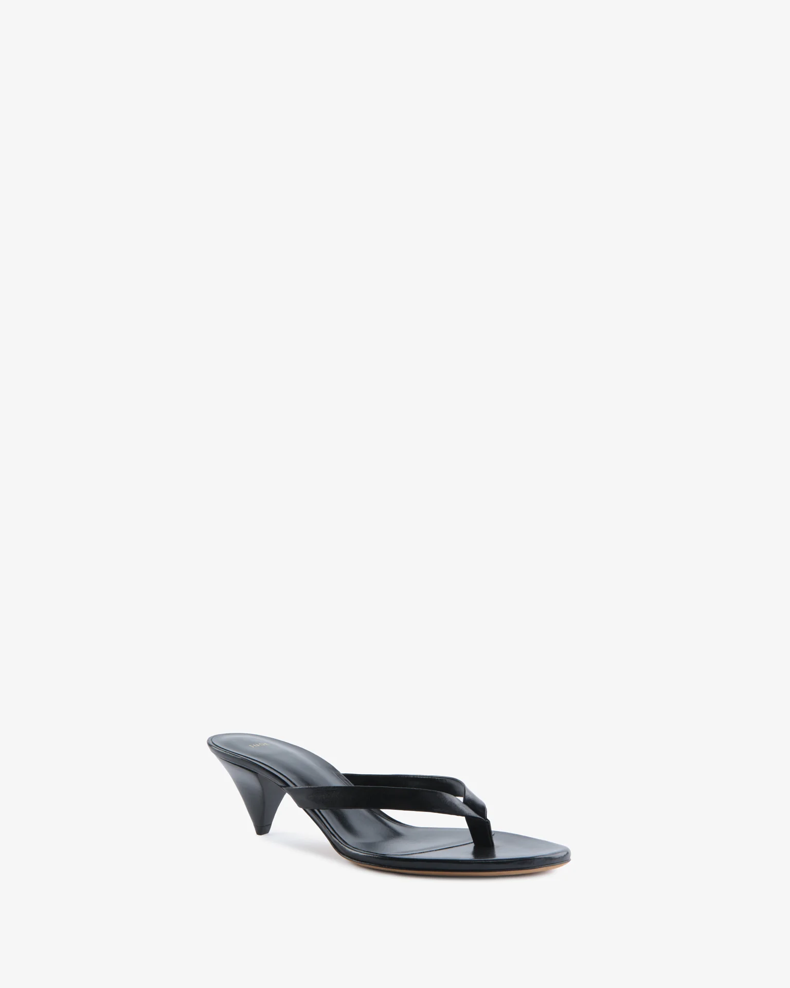 Rooty Sandal Black Leather - Image 3