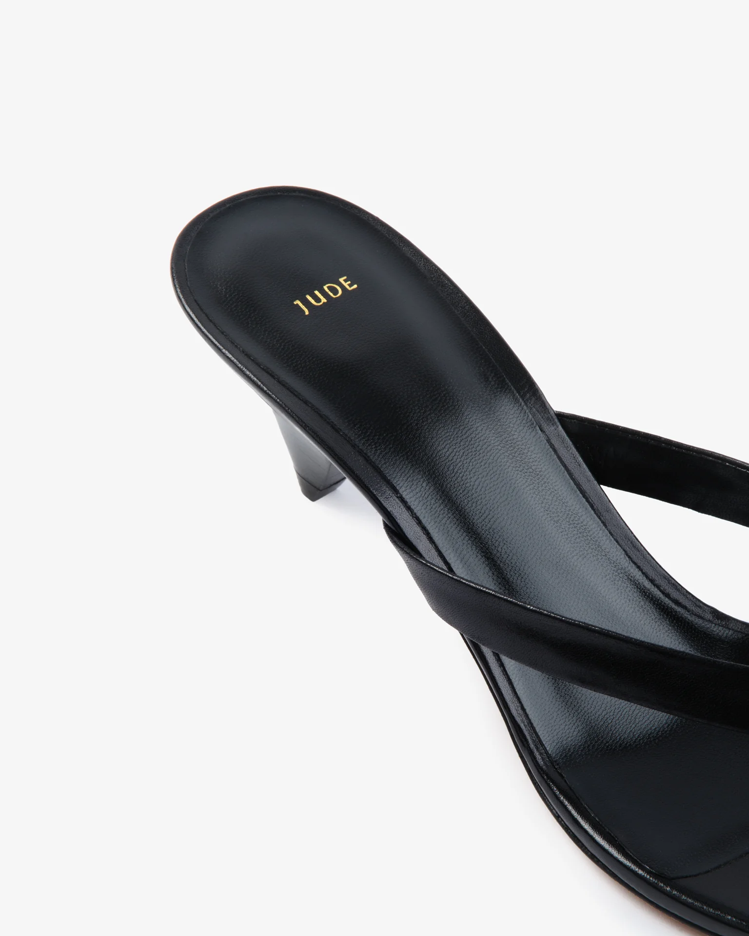 Rooty Sandal Black Leather - Image 6