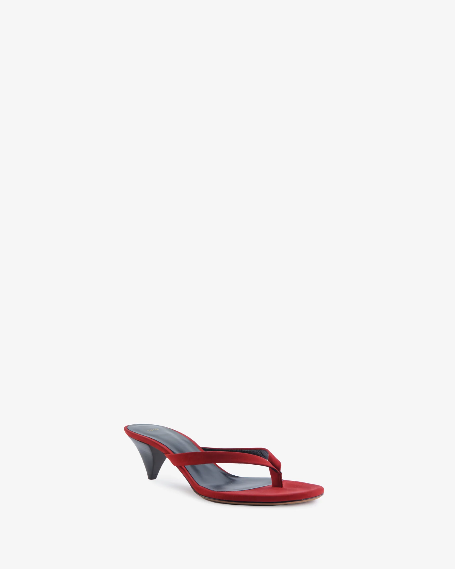 Rooty Sandal Red Nubuck Leather - Image 3