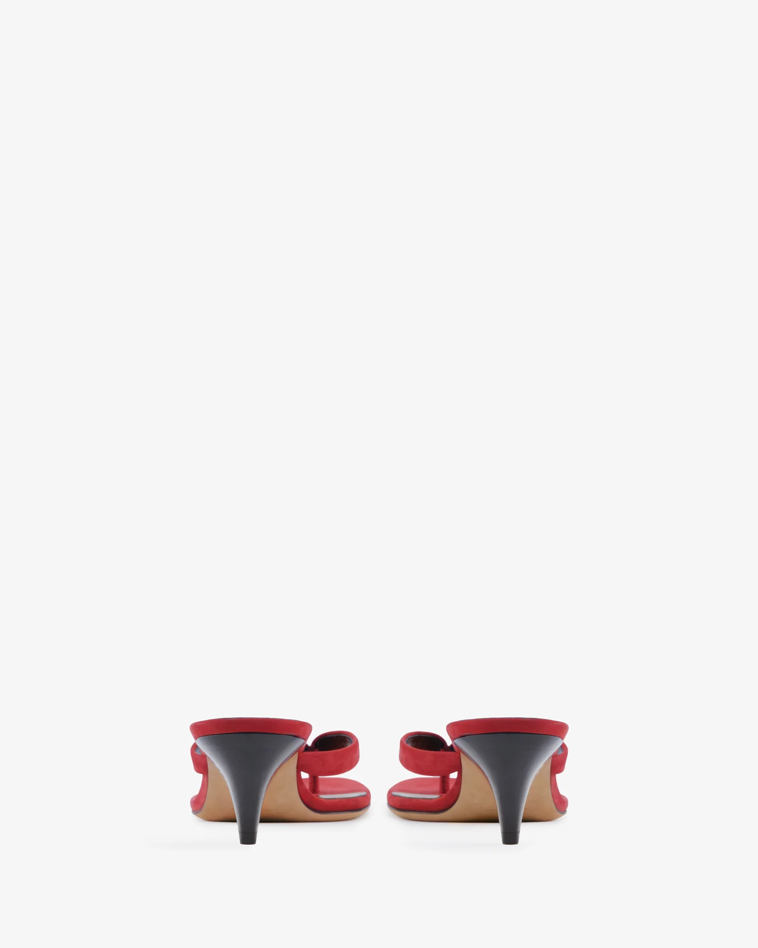 Rooty Sandal Red Nubuck Leather - Image 5