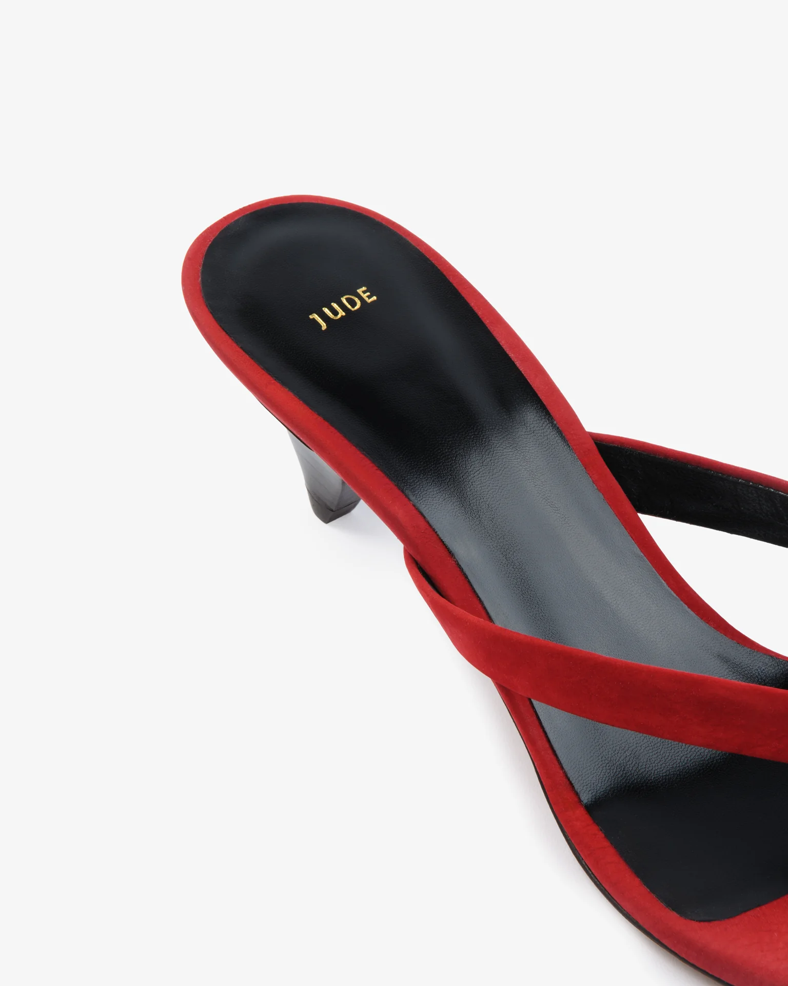 Rooty Sandal Red Nubuck Leather - Image 6