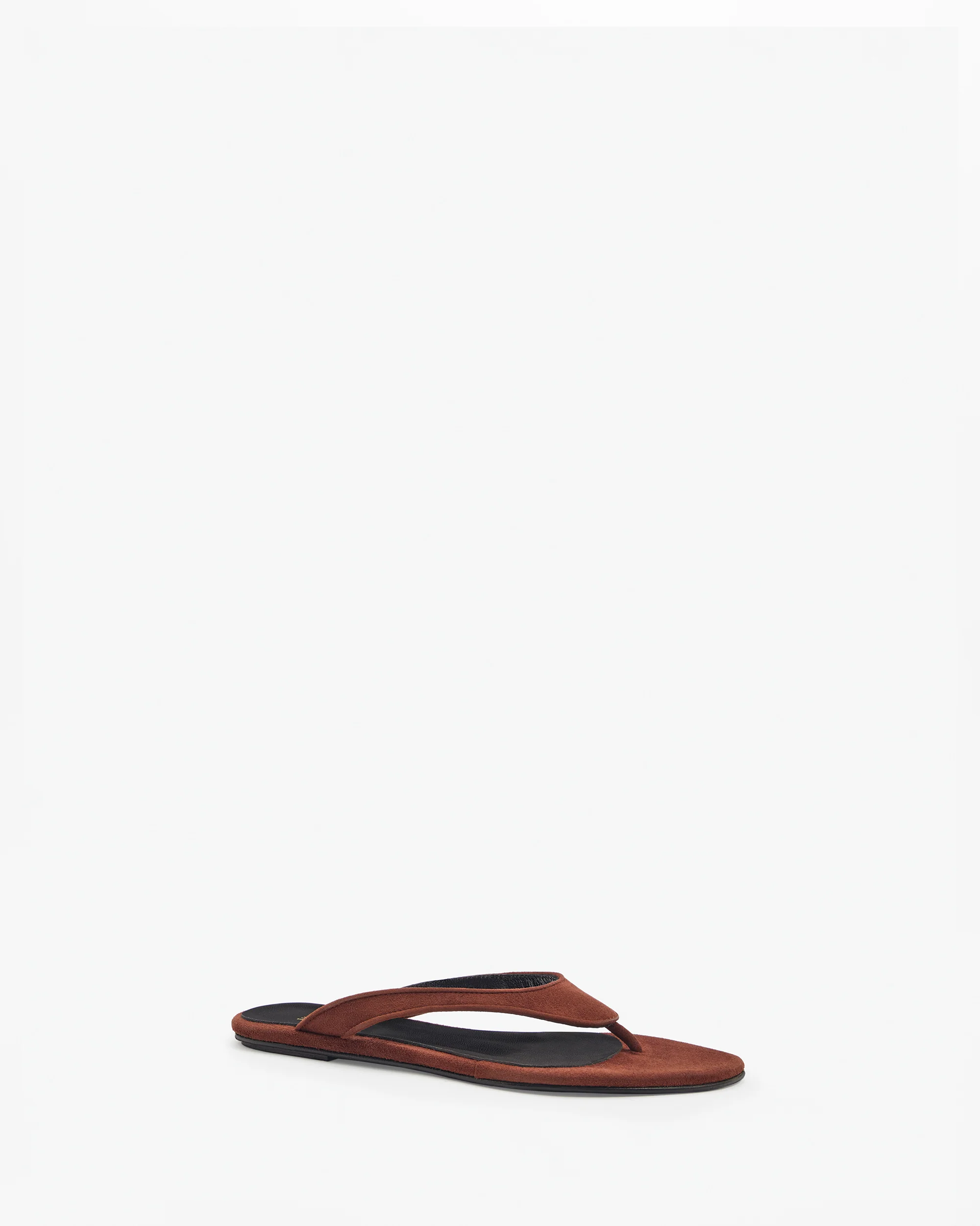Rue Sandal in Brown Suede Leather - Image 3